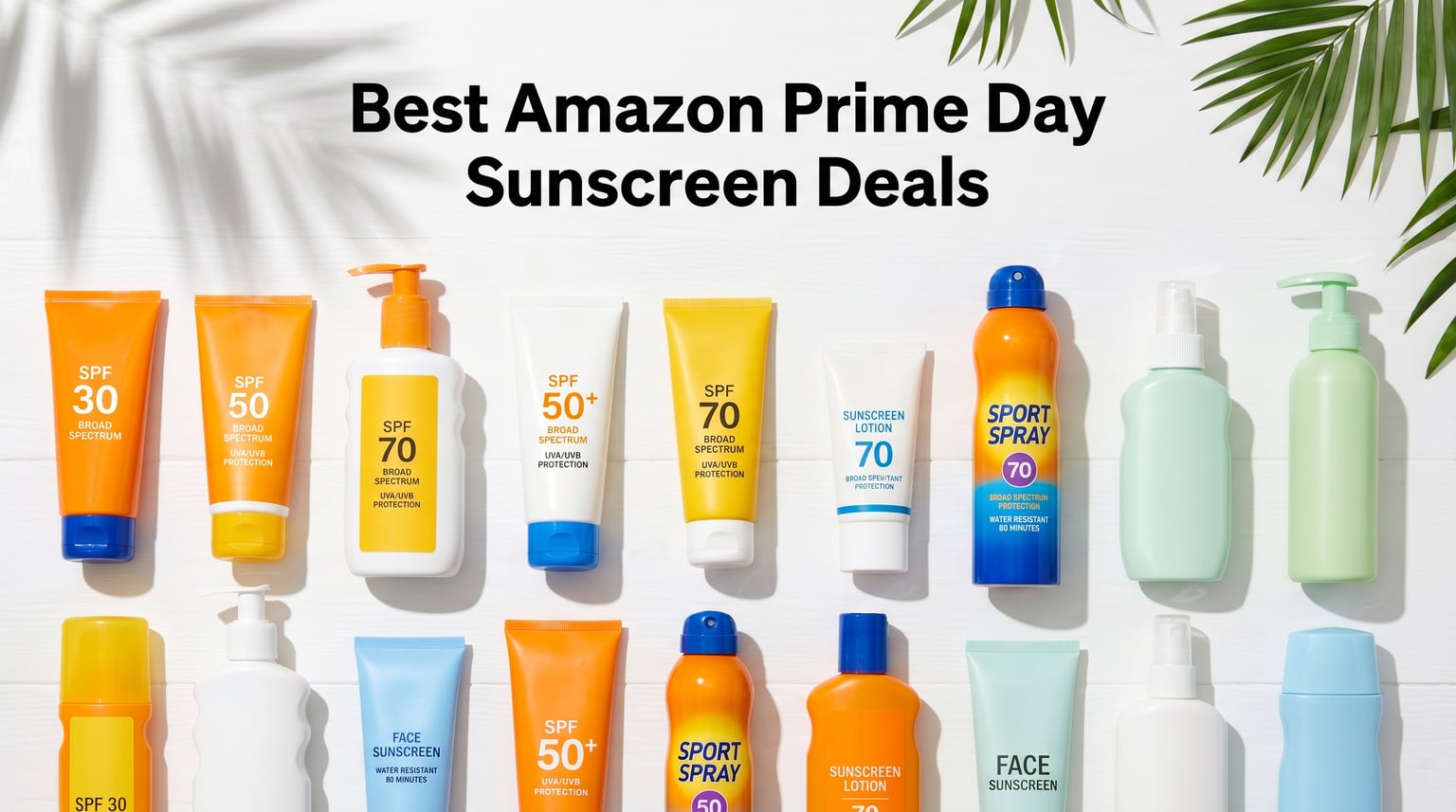 Best Amazon Prime Day Sunscreen Deals 2026