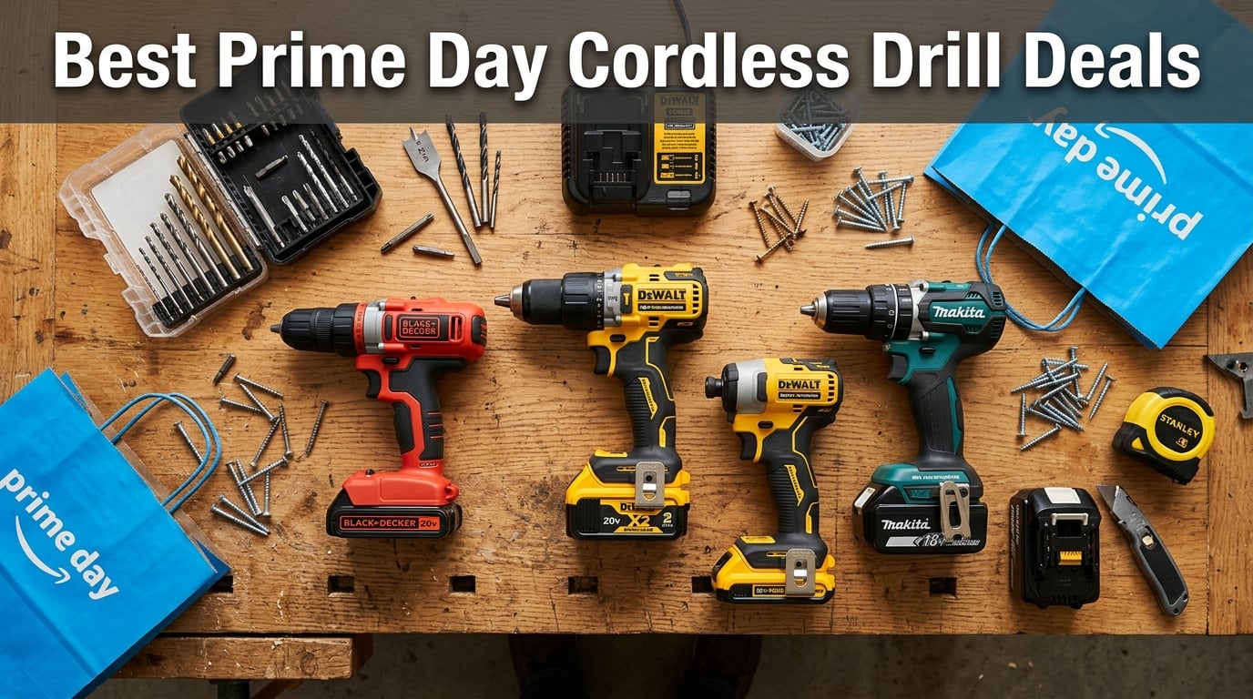 Best Amazon Prime Day Cordless Drill Deals 2026
