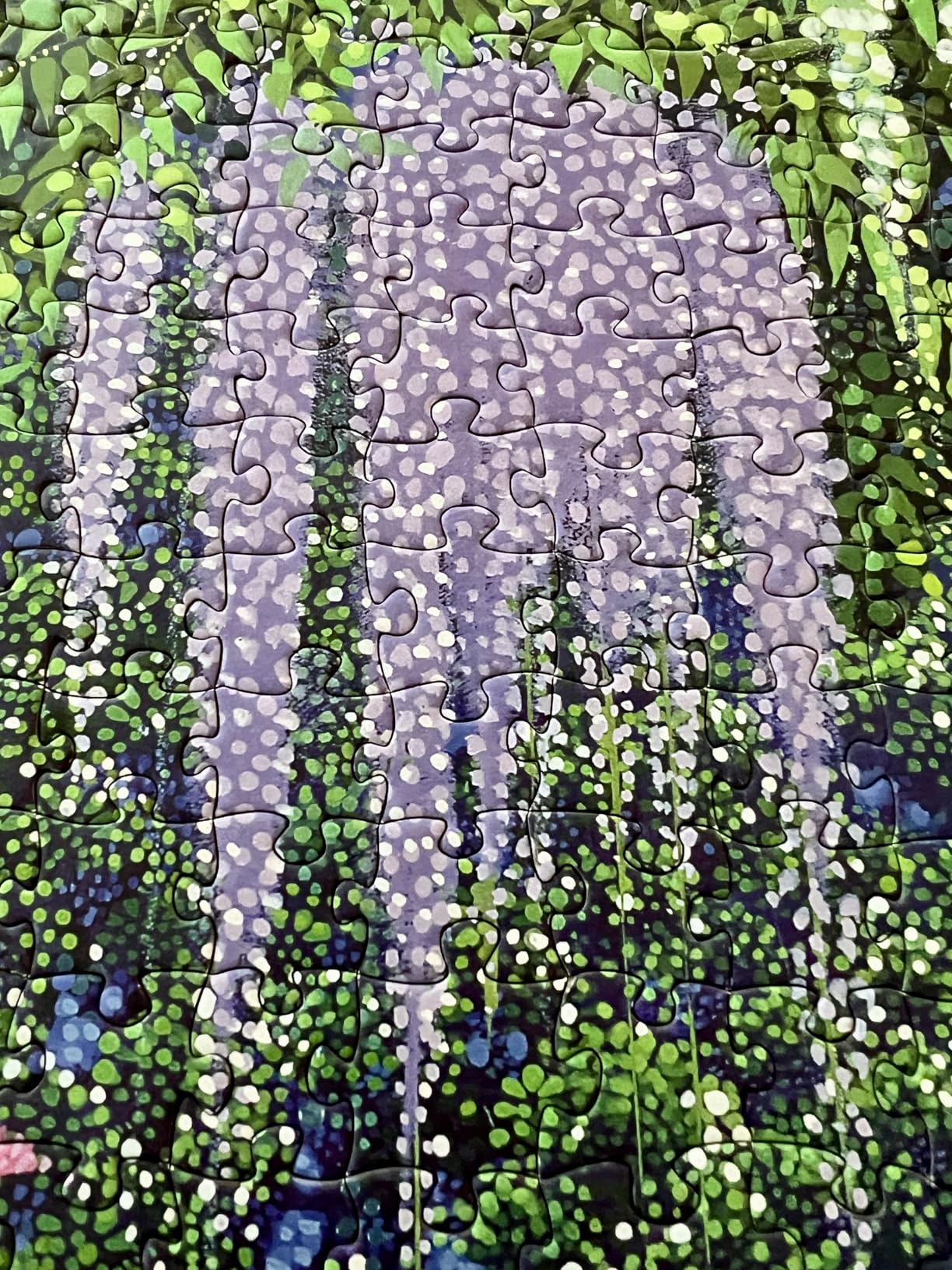 Pomegranate 1000-Piece Jigsaw Puzzle for Adults, Hiroo Isono's Full Bloom, Matte Finish, Snug Fit customer photo 2