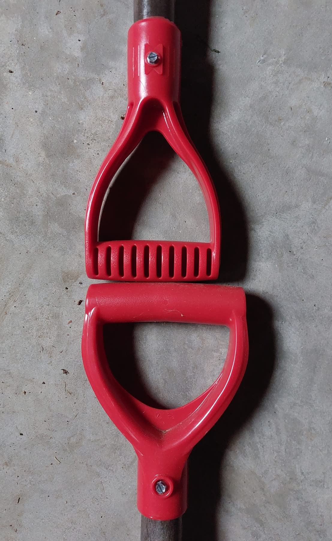 Garant NPP21KD Nordic 21-Inch Poly Blade Snow Pusher, Hardwood Handle, Red customer photo 2