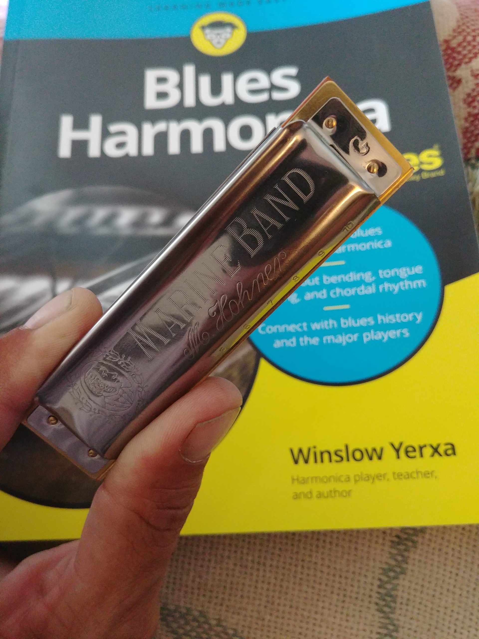 Hohner Marine Band 1896 Diatonic Harmonica (Stainless Steel, 5 Pack) | 10-Hole/20-Reed, Brass Reed Plates, Stainless Covers with Side Vents customer photo 2