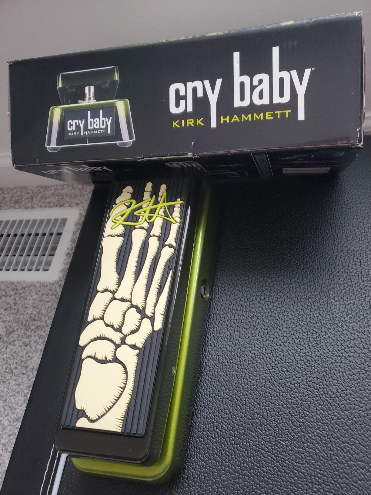 Kirk Hammett Cry Baby Wah customer photo 1