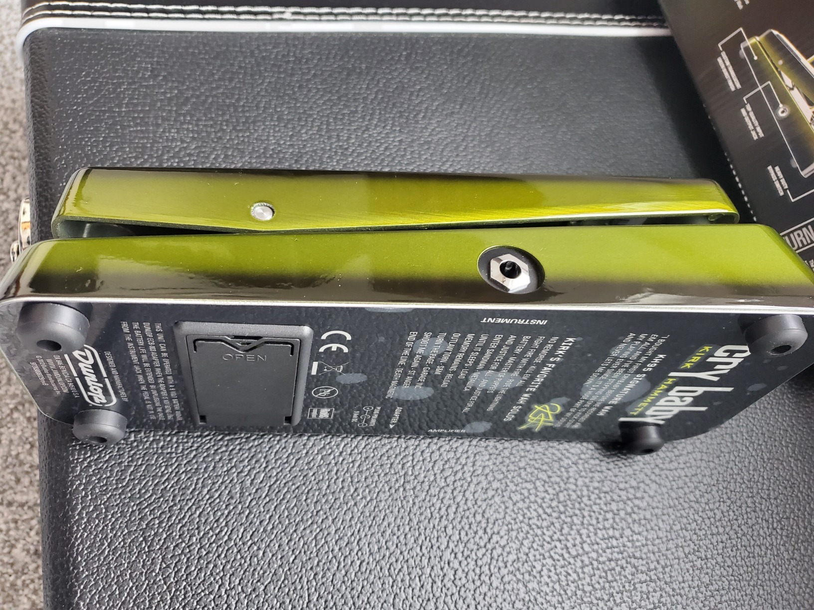 Kirk Hammett Cry Baby Wah customer photo 2