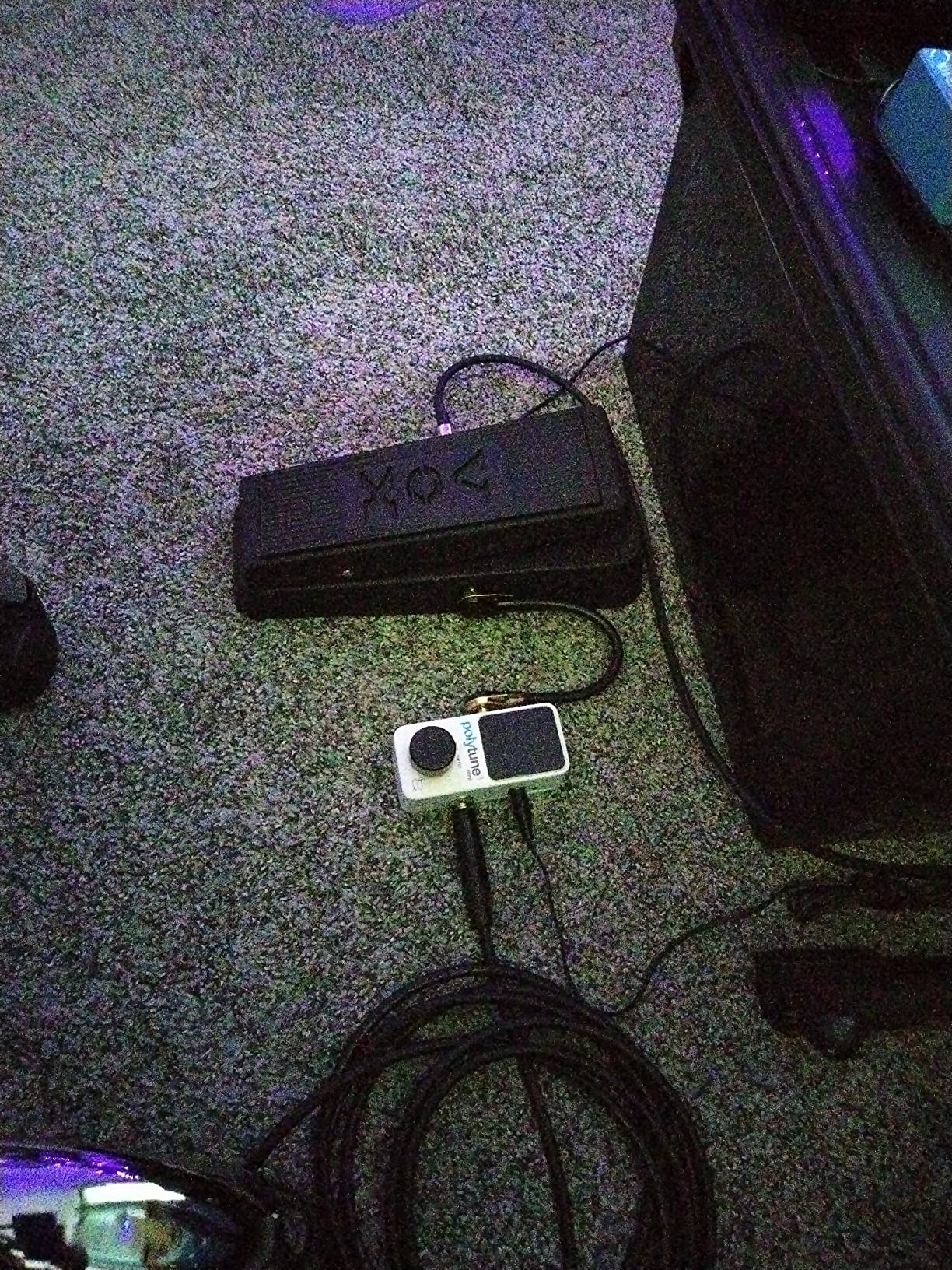 Vox V845 Classic Wah Guitar Effects Pedal w/All-black Coated Finish and 9-volt Power Supply Input customer photo 2