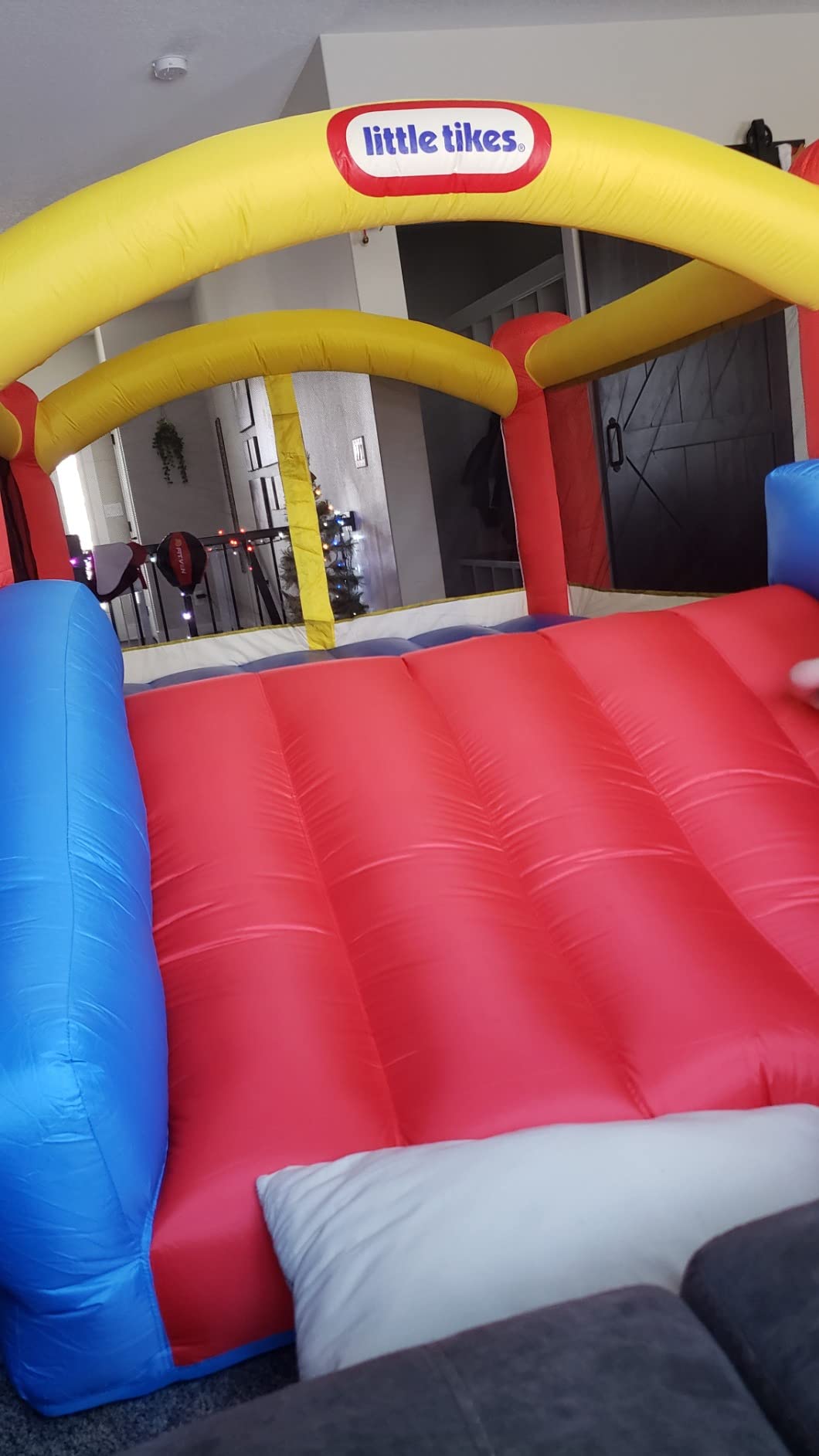 Little Tikes Jump 'n Slide Inflatable Bouncer Includes Heavy Duty Blower With GFCI, Stakes, Repair Patches, And Storage Bag, for Kids Ages 3-8 Years customer photo 2