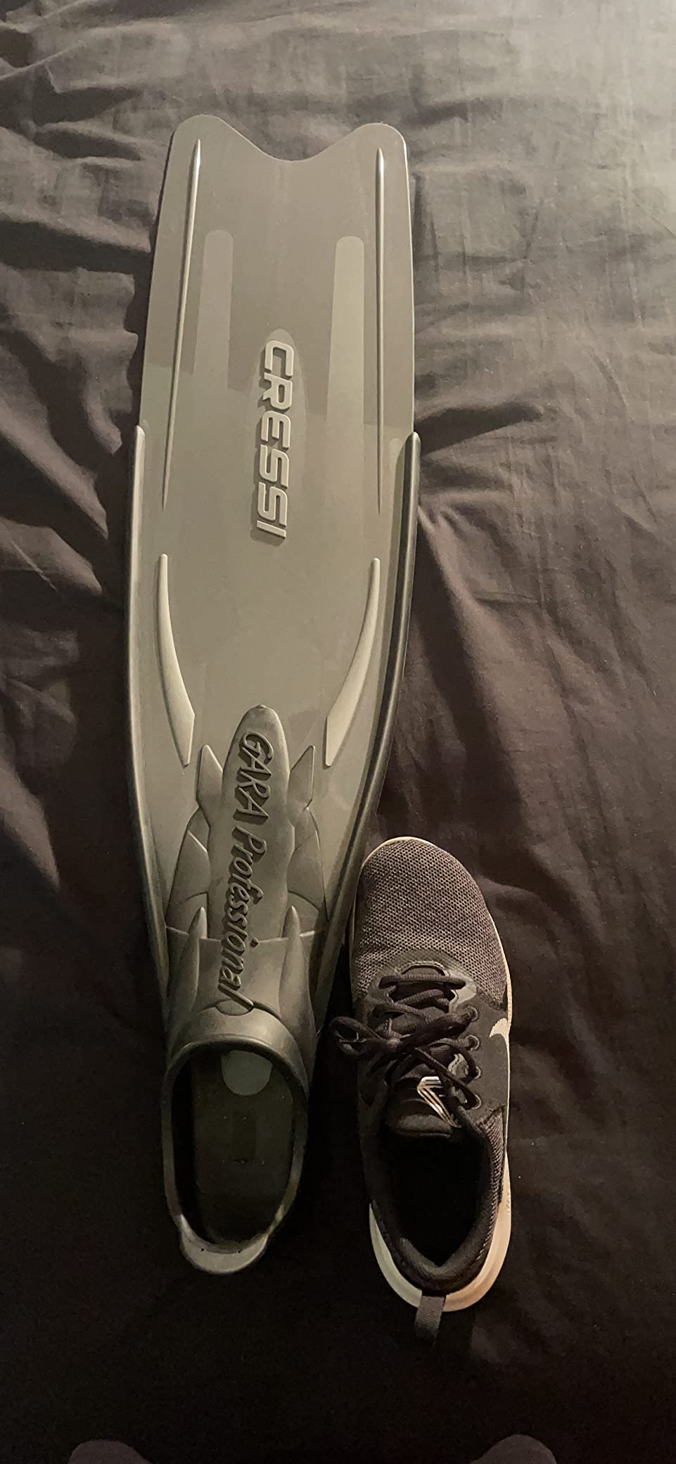 Soft Full Pocket Long Blade Fins for Freediving Spearfishing | Gara Professional LD Made in Italy by Cressi: Quality Since 1946 customer photo 2
