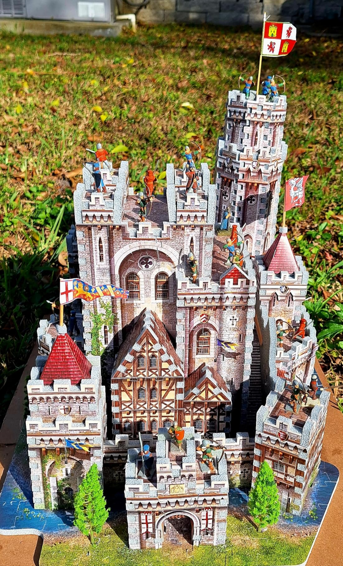 Wrebbit3D Neuschwanstein Castle 3D Puzzle | 890 Jigsaw Puzzle Pieces | Germany Iconic Landmark and Architectural Masterpiece customer photo 1