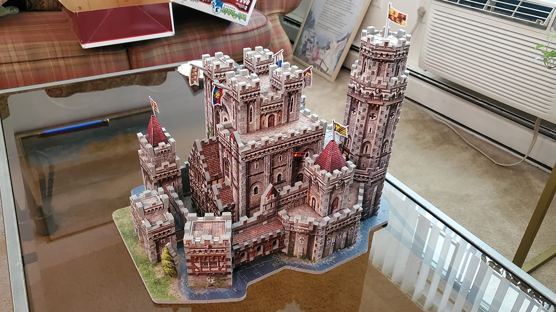 Wrebbit3D Neuschwanstein Castle 3D Puzzle | 890 Jigsaw Puzzle Pieces | Germany Iconic Landmark and Architectural Masterpiece customer photo 2