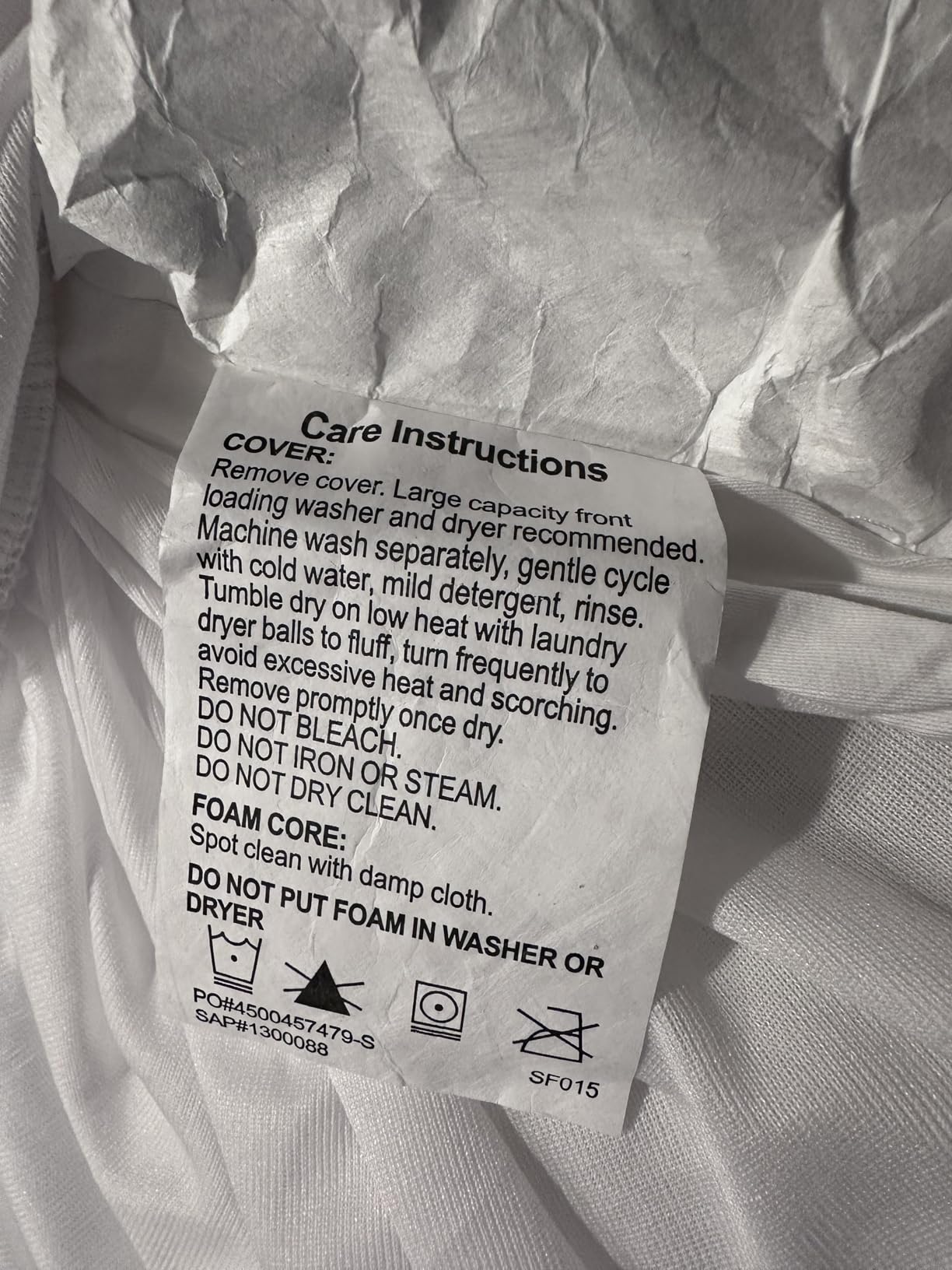 Sleep Innovations Dual Layer 4 Inch Memory Foam Mattress Topper, Queen Size, Medium Support, 2 Inch Cooling Gel Memory Foam Plus 2 Inch Pillow Top Cover customer photo 2