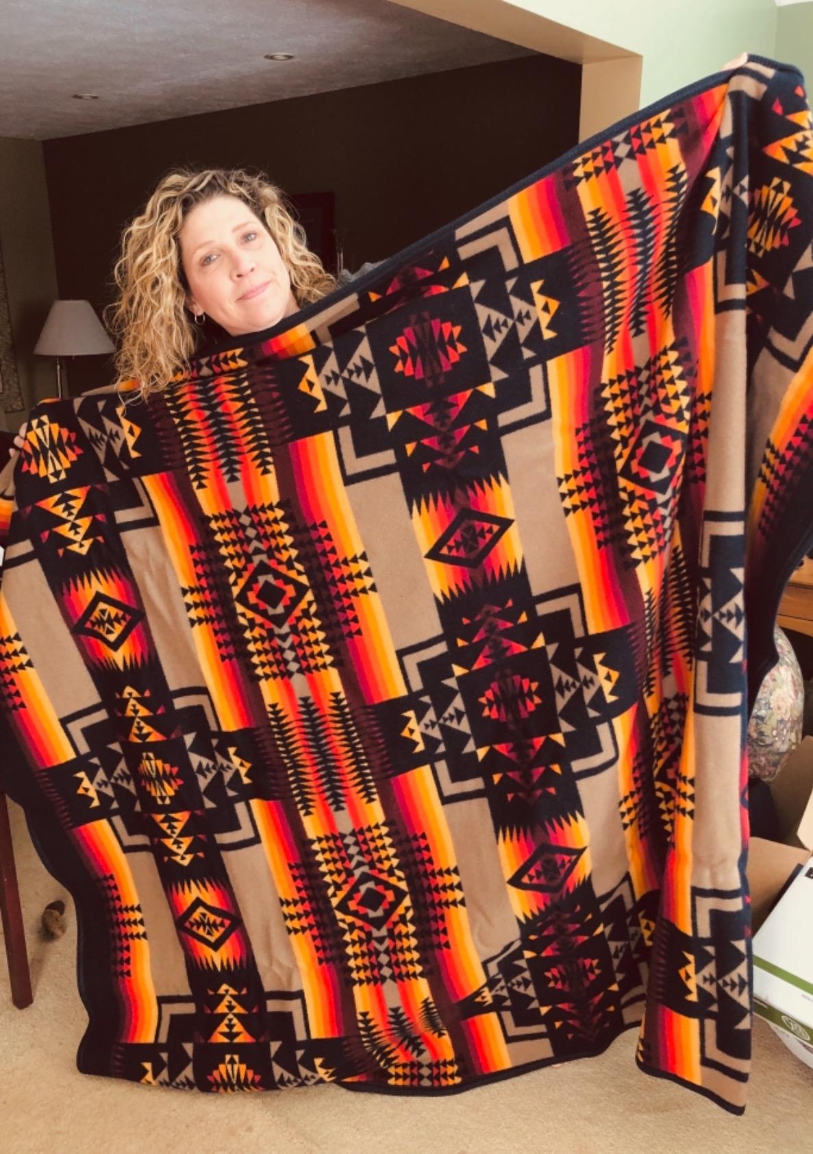 Pendleton Chief Joseph Jacquard Wool Blanket 64