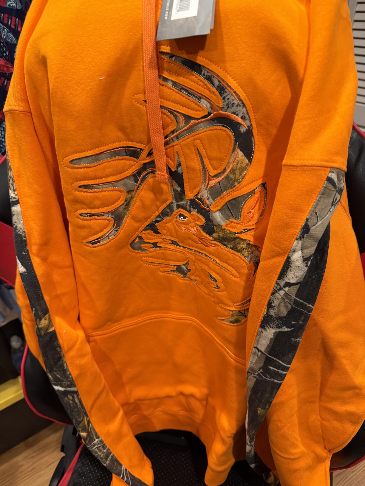 Legendary Whitetails Mens Plaid Camo Pullover Hoodie customer photo 2