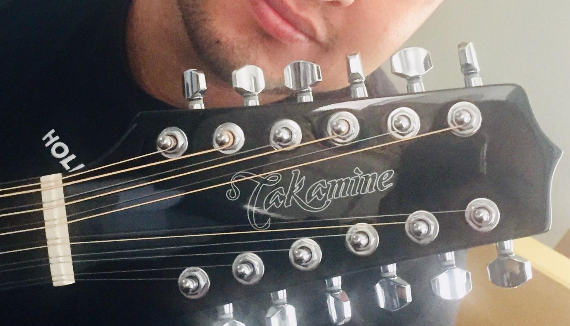 Takamine GD30CE-12 12-string Acoustic-electric Guitar - Black customer photo 2