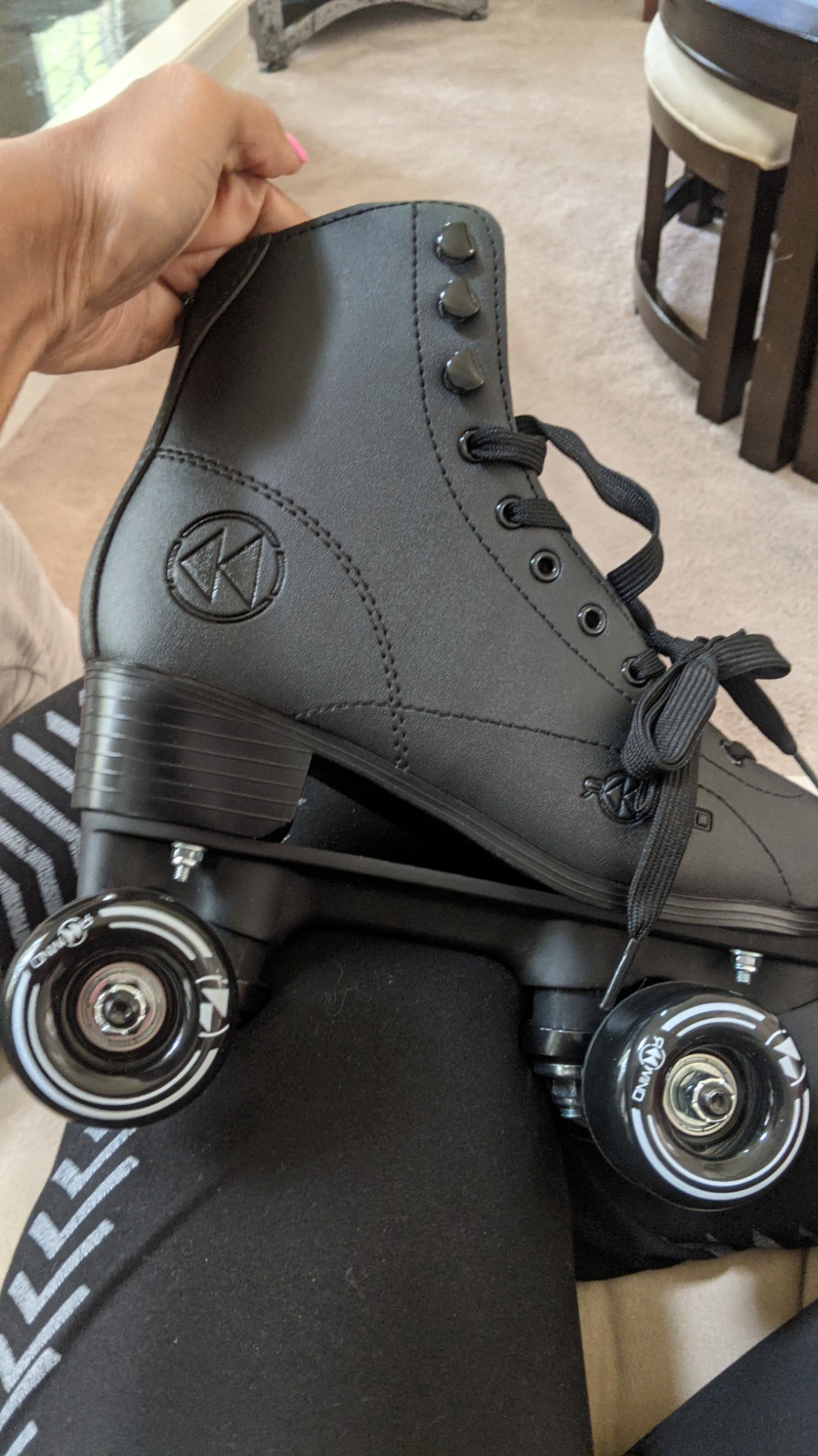 Roller Derby Reewind | High-top Roller Skates for Women & Men | Indoor/Outdoor Skates | Quad Skates customer photo 2