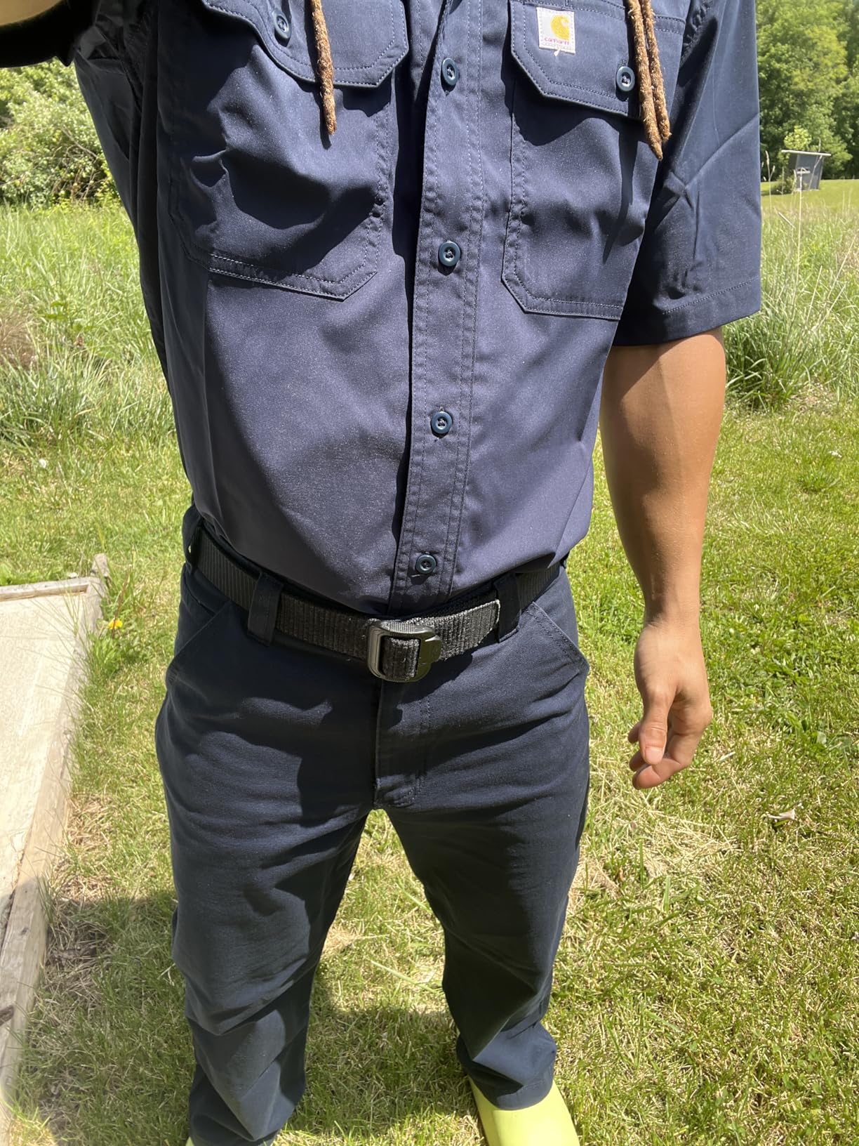 Carhartt Men's Relaxed Straight Rigby Dungaree customer photo 1
