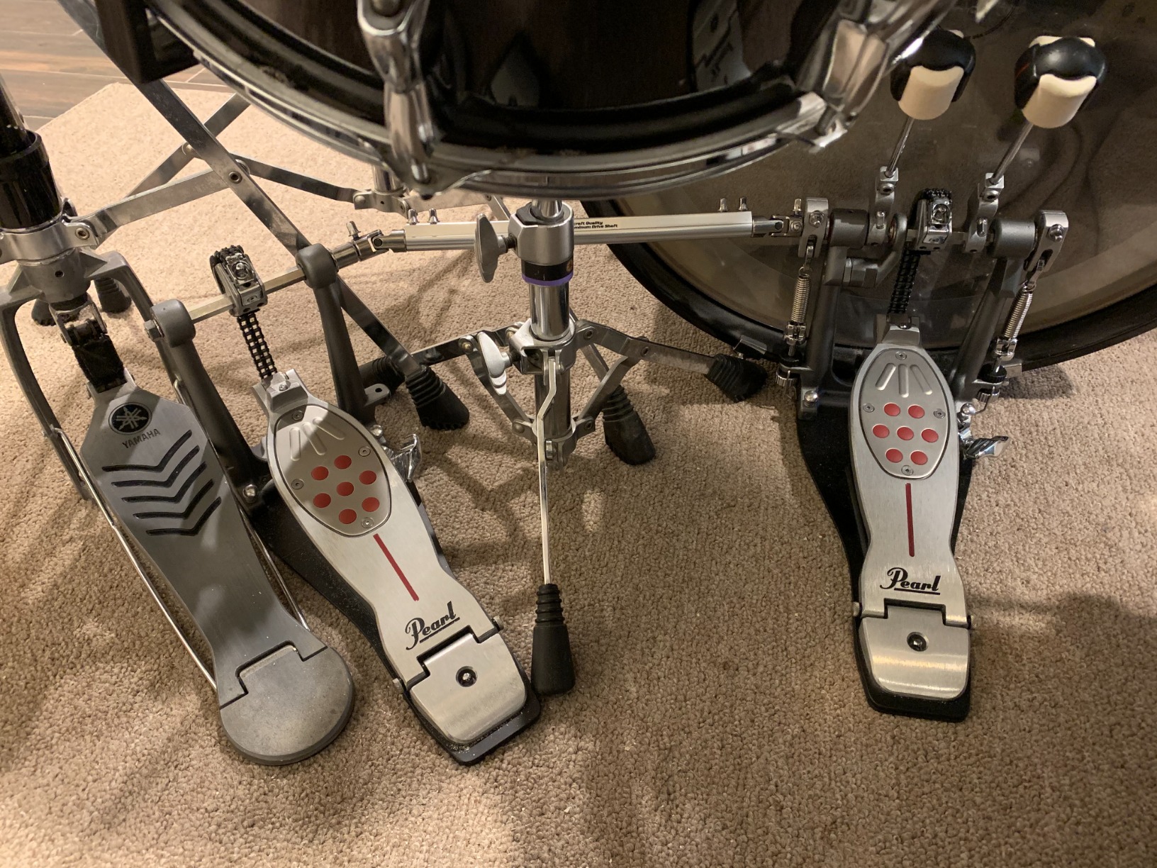 Pearl P2052C Eliminator Double Bass Drum Pedal, Chain Drive customer photo 2