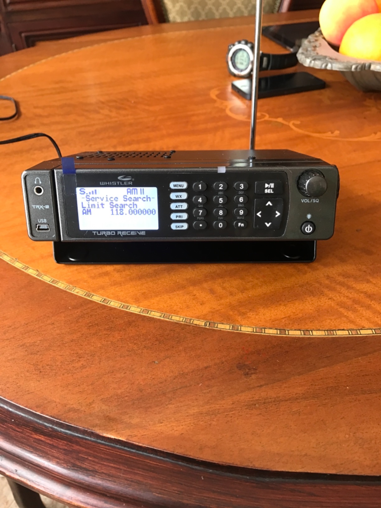 Whistler TRX-2 Digital Police Scanner - Desktop/Mobile Scanner with EZ Scan Software, APCO P25 Phase I & II, DMR, NXDN, and USA/Canada Database Preloaded customer photo 2
