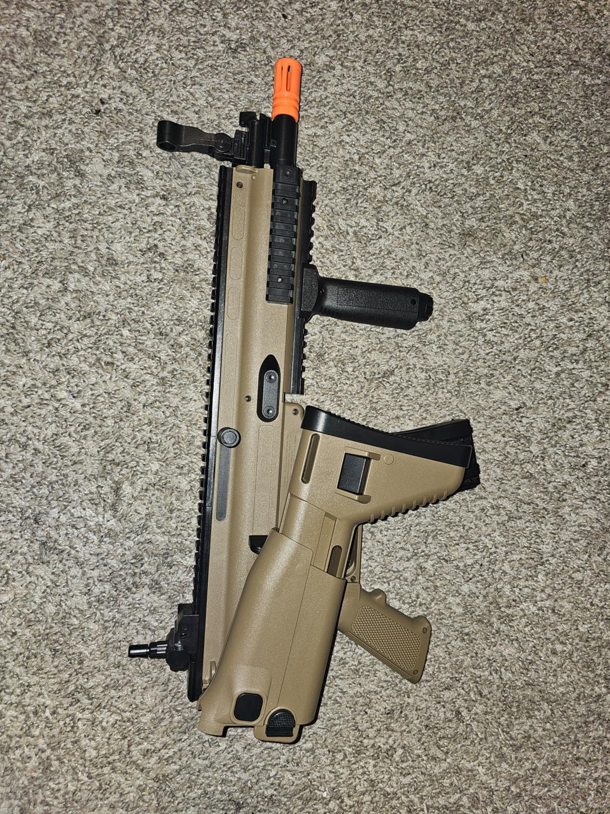 Soft Air SCAR-L Licensed Full Size Spring Powered Airsoft Rifle customer photo 1