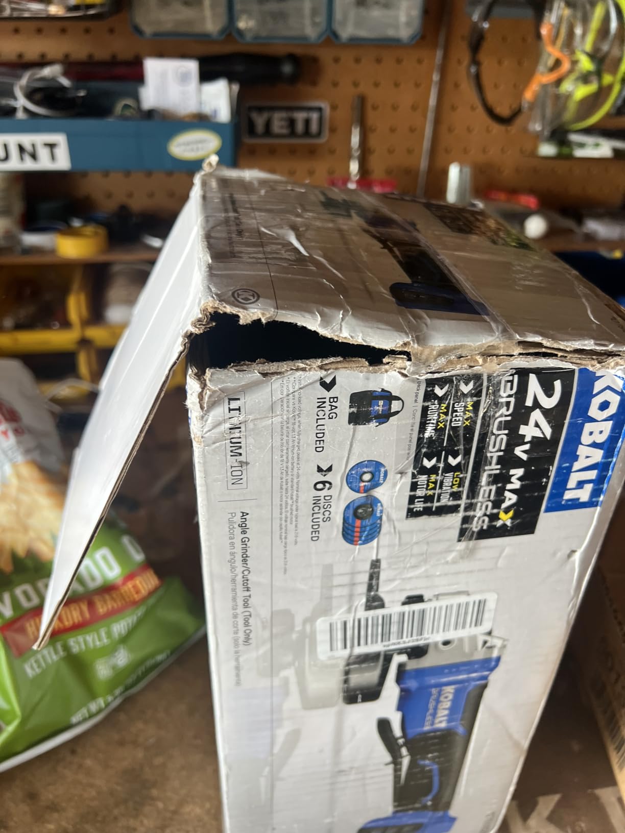 Kobalt 5-in 24-Volt Max-Volt Cordless Angle Grinder customer photo 1