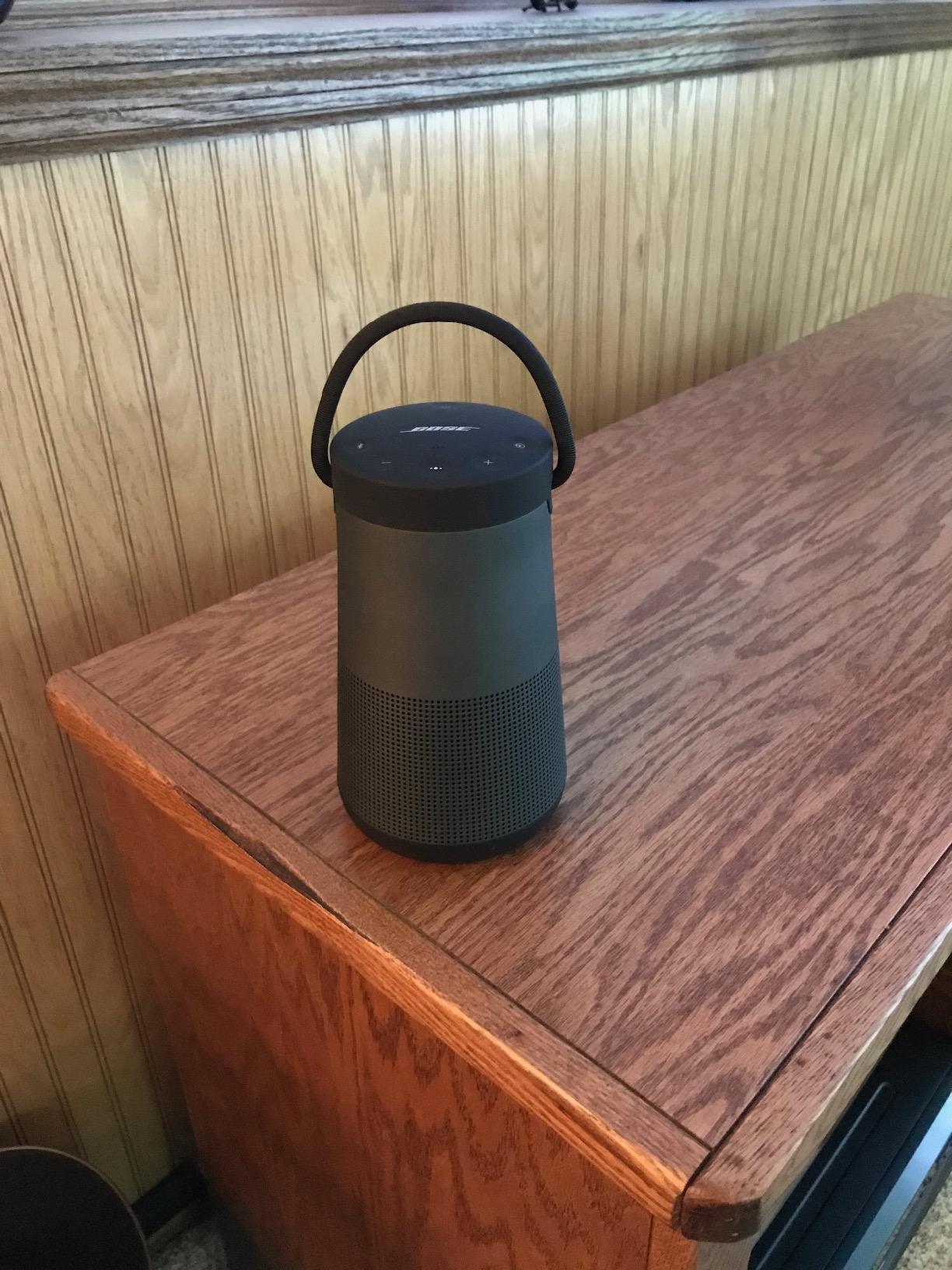 Bose SoundLink Revolve+ Portable and Long-Lasting Bluetooth 360 Speaker - Triple Black customer photo 2