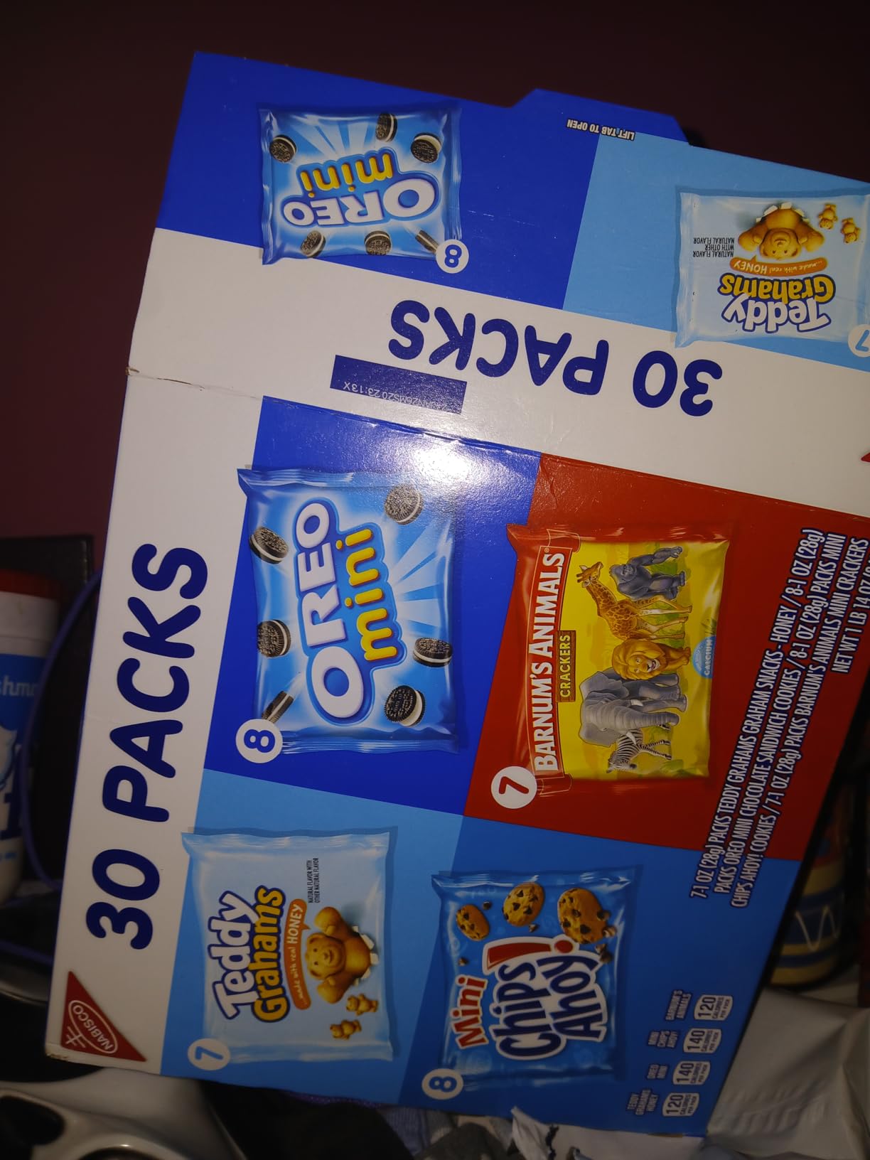 Nabisco Team Favorites Snacks Variety Pack, 4 Flavors, 30 Snack Packs customer photo 1