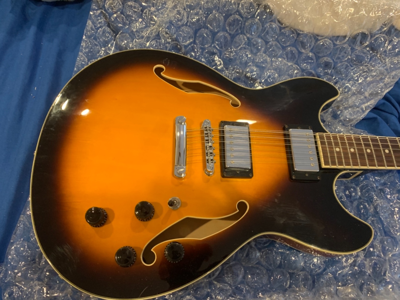 Ibanez Artcore AS7312 Semi-Hollow 12-String - Transparent Cherry Red customer photo 1