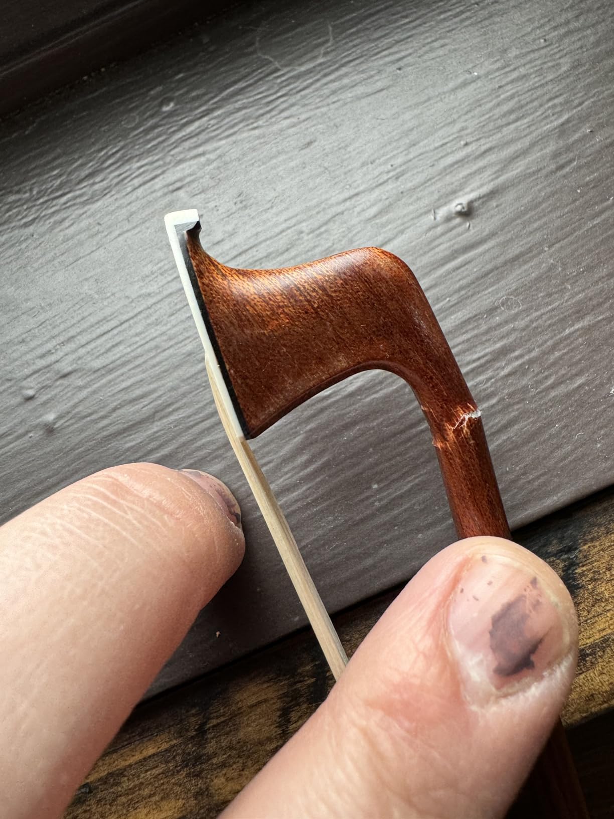 Fiddlerman Hybrid Wood and Carbon Fiber Violin Bow 4/4 customer photo 1