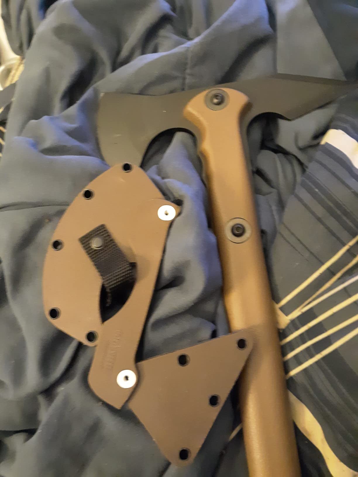 Cold Steel 90PTHF Trench Hawk, Flat Dark Earth, Boxed, 8.75
