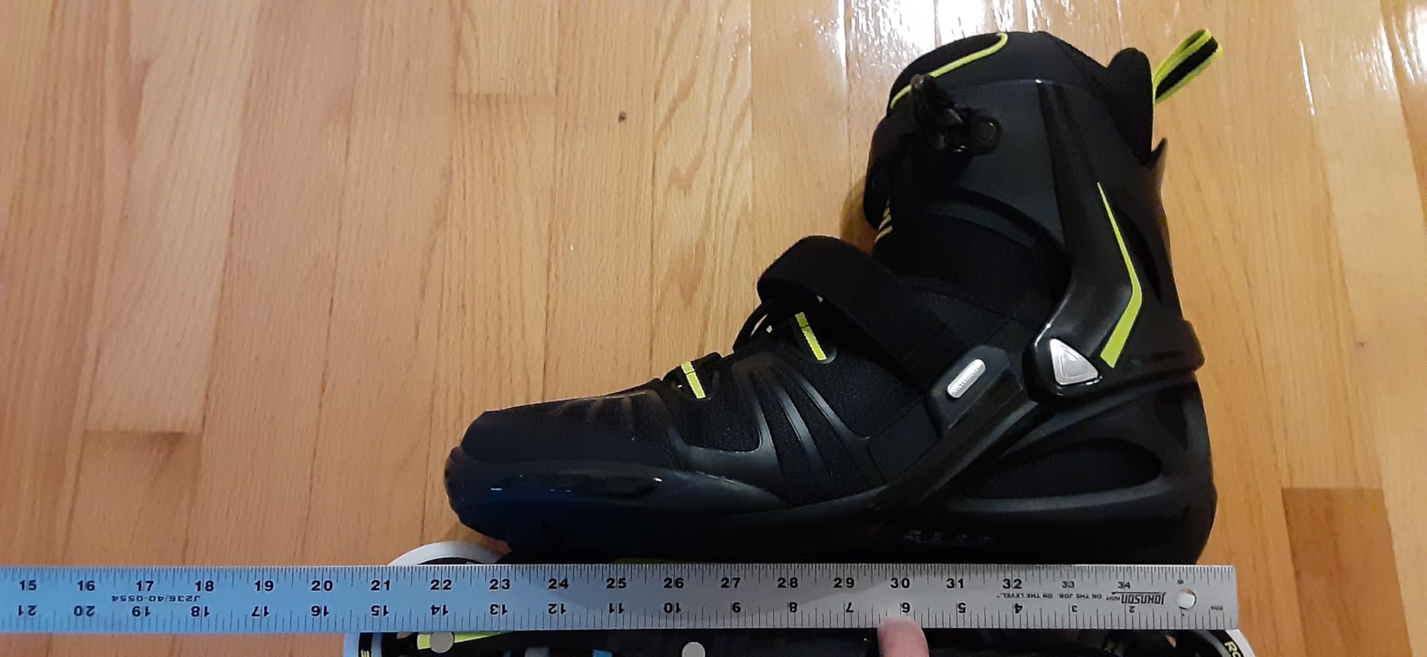 Rollerblade RB XL Men's Adult Fitness Inline Skate, Black and Lime, High Performance Inline Skates customer photo 2
