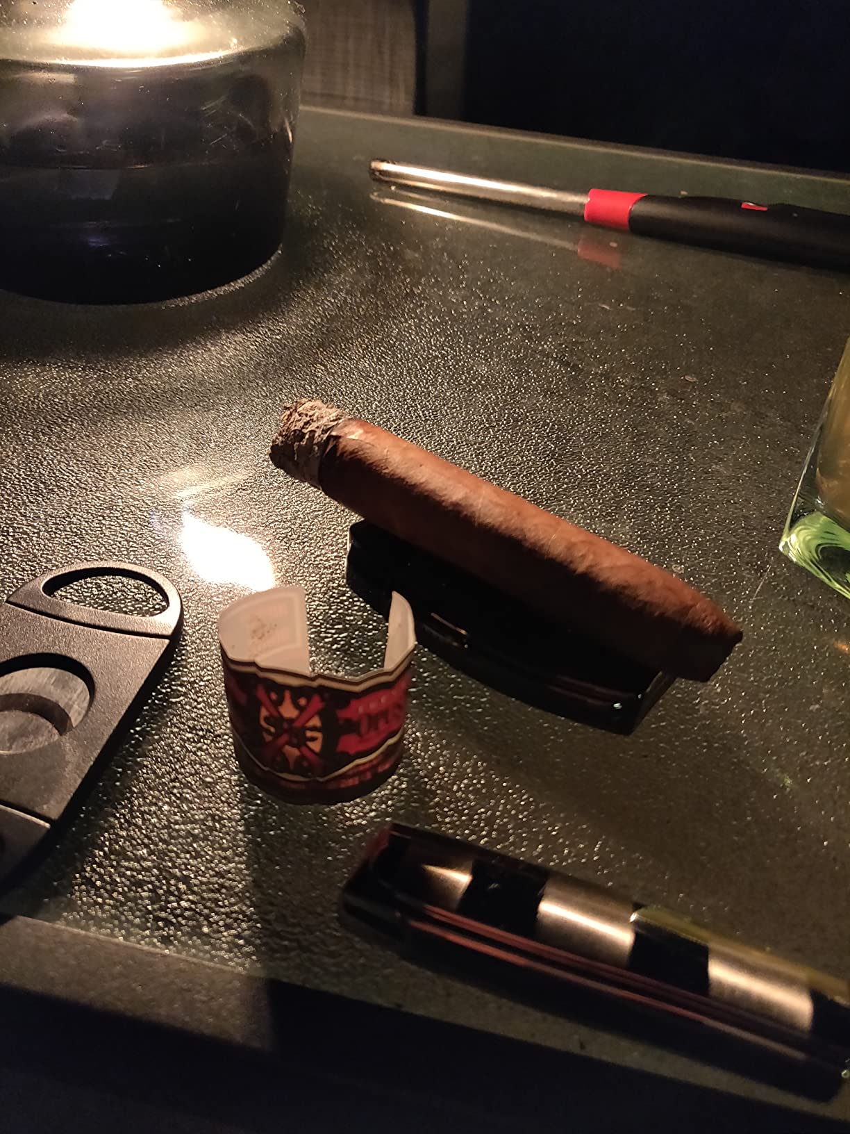 Xikar VX2 Black V-Cut Cigar Cutter with Stainless Steel Blades & Secure Lock, Clips up to 70 Ring Gauge Cigars | 64 RG Bowl Spring-Loaded Deep V-Cut Cigar Snipper | Cigar Accessories for Aficionados customer photo 1