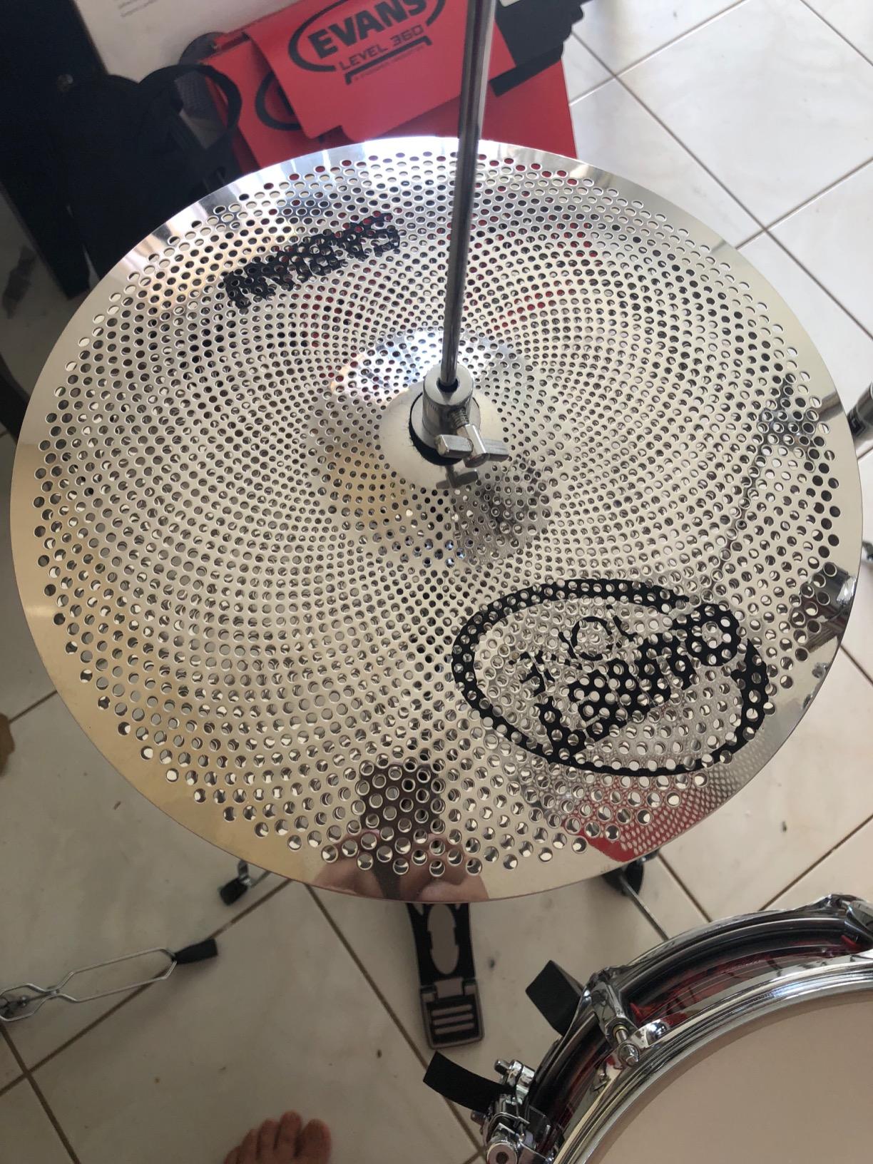 SABIAN Quiet Tone Practice Cymbals Set Qtpc504 customer photo 1