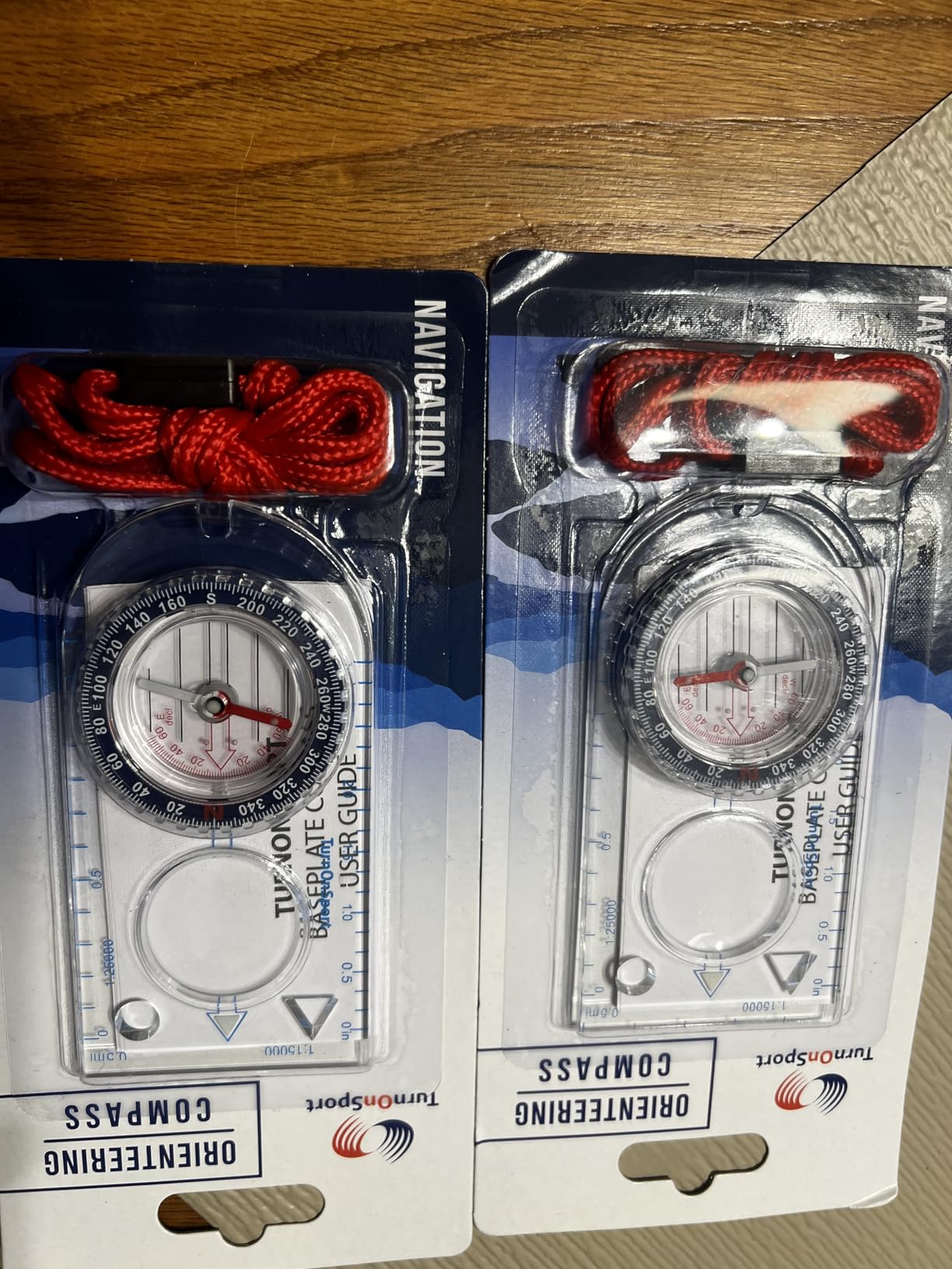 Orienteering Compass - Hiking Backpacking Compass | Advanced Scout Compass Camping and Navigation | Boy Scout Compass Kids - Children Compasses for Map Reading - Baseplate Compass Survival customer photo 2