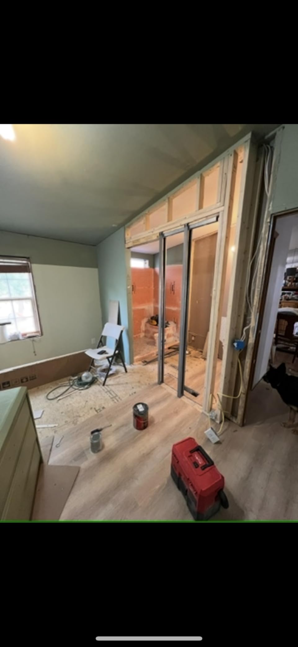 Johnson Hardware 152670SC 1500 Soft Close Series Commercial Grade Pocket Door Frame for 2x4 Stud Wall (30 inch x 84 inch) customer photo 2