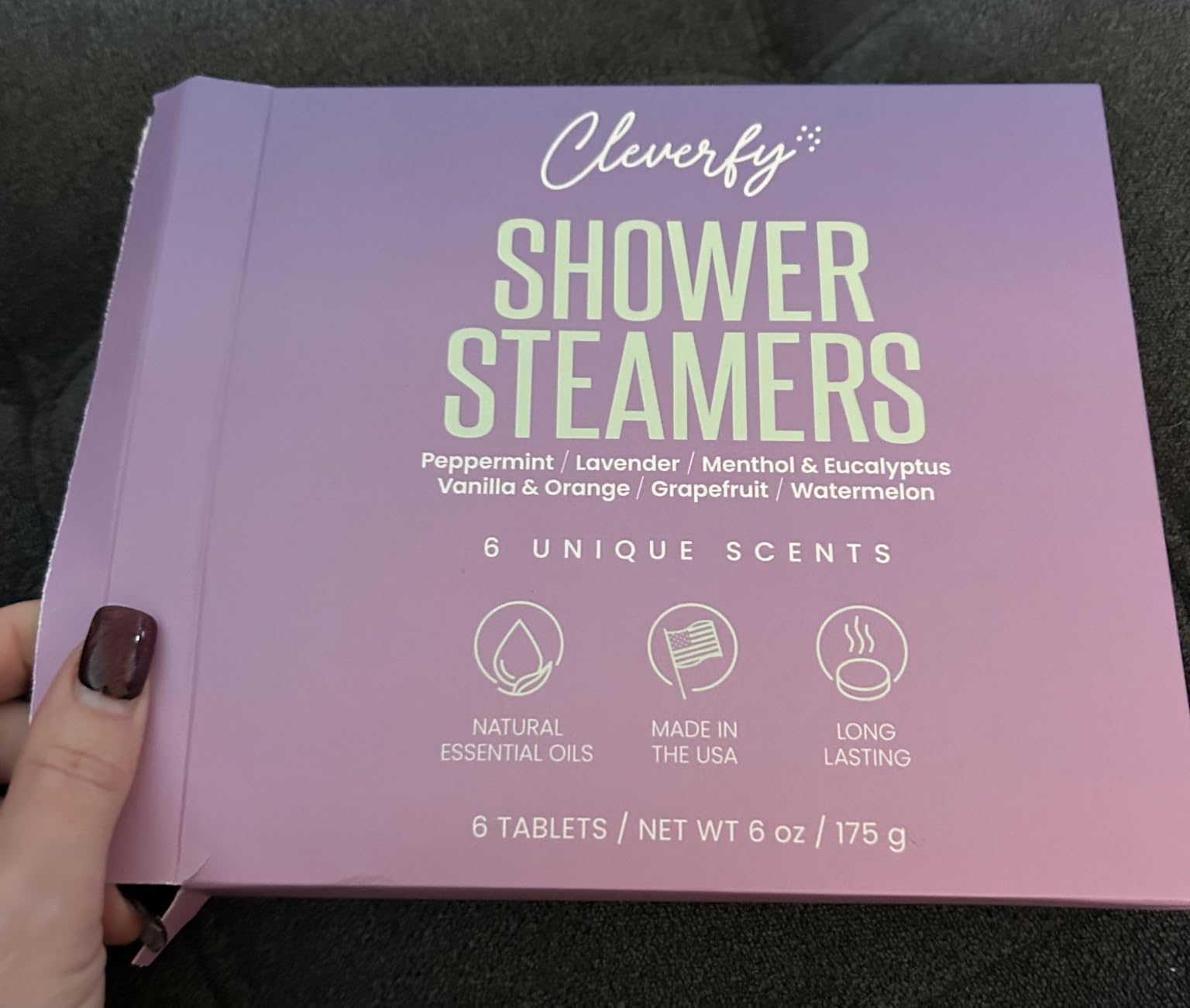 Cleverfy Shower Steamers Aromatherapy - Birthday Gifts for Women, Mom, Wife, Grandma, Her, Best Friend, Daughter, Sister, Teens & Girlfriend - College Essentials for Girls - Teacher Gifts - 6 Tablets customer photo 2