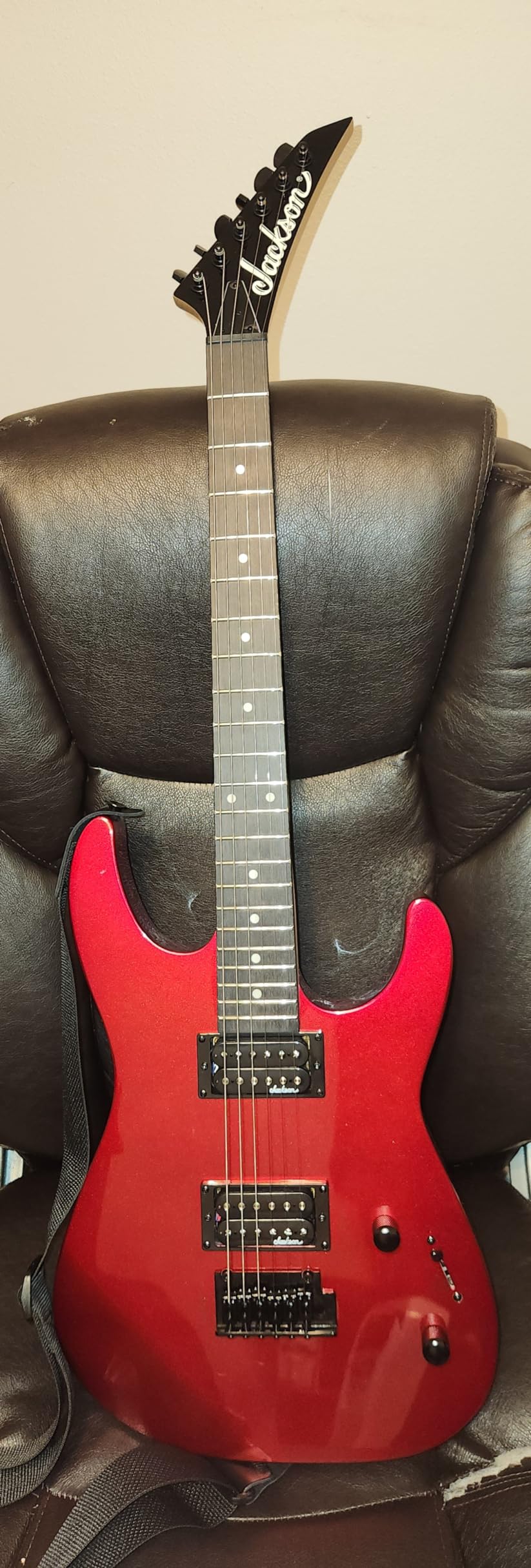 Jackson JS11 Dinky Electric Guitar - Metallic Red customer photo 1