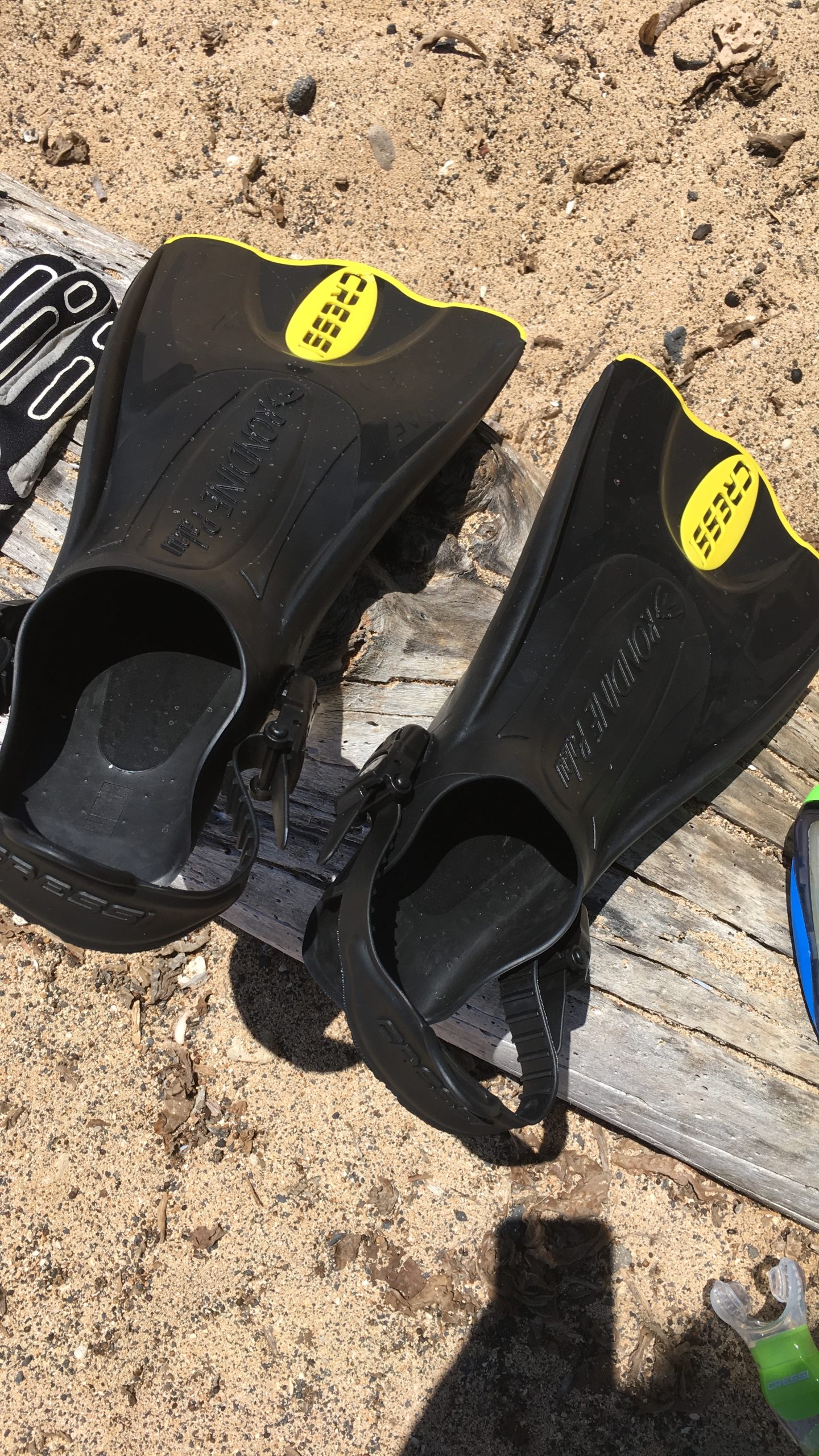 Cressi Palau SAF Short Open Heel Fins, Snorkel Fins, Quick Release Pull Tab | Fast on & Off, Snorkeling Fins for Adults, Adjustable Fit for Multiple Foot Sizes, Lightweight Responsive Blade customer photo 2