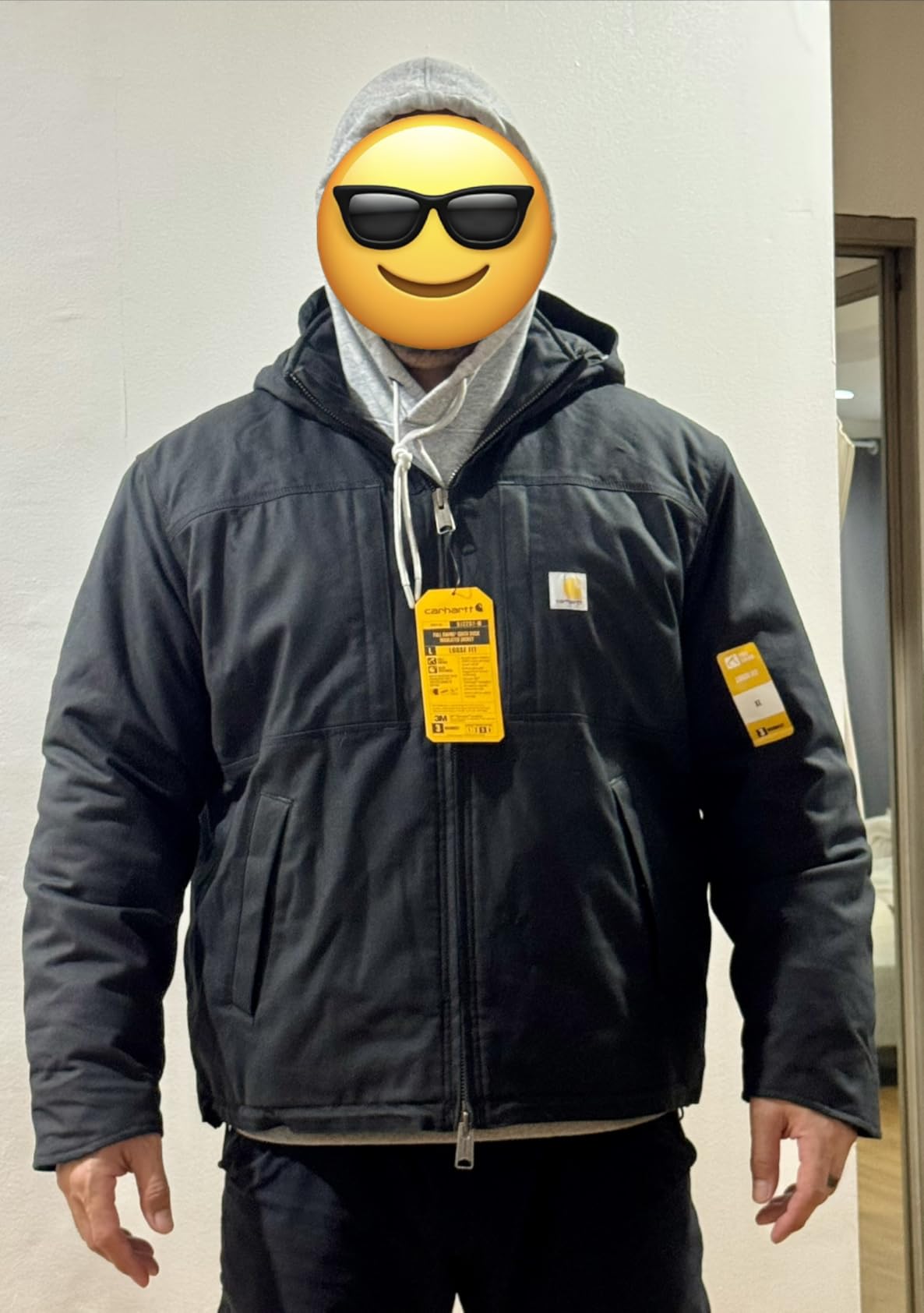 Carhartt Men's Full Swing Loose Fit Quick Duck Insulated Jacket customer photo 2