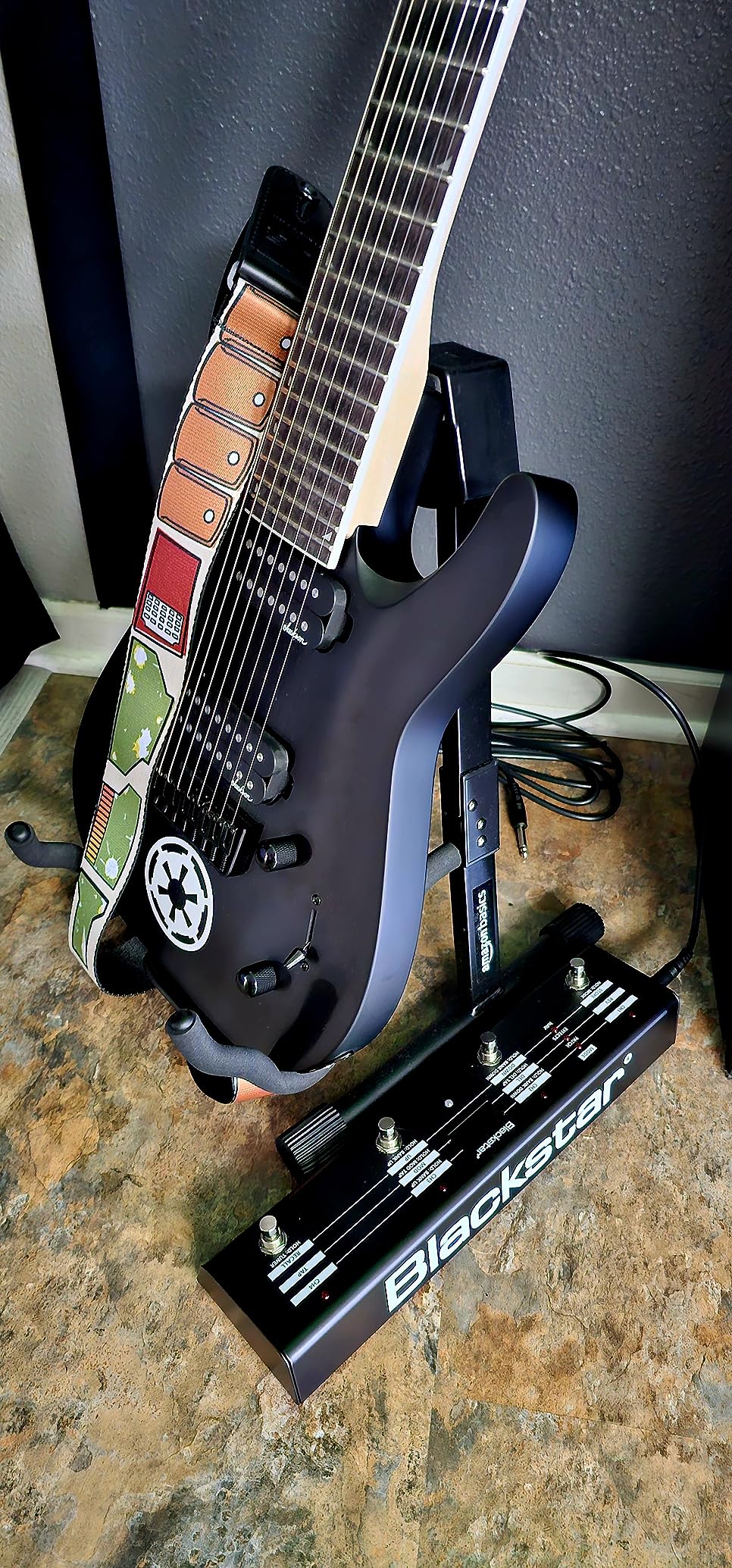Jackson JS Series Dinky JS32-8 8-String Electric Guitar - Satin Black with Amaranth Fingerboard customer photo 1