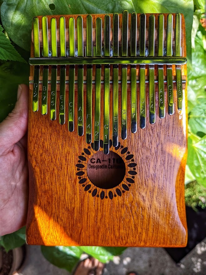Newlam Kalimba Thumb Piano 17 Keys, Musical Gift for Kids and Adults customer photo 1