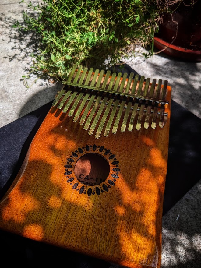 Newlam Kalimba Thumb Piano 17 Keys, Musical Gift for Kids and Adults customer photo 2