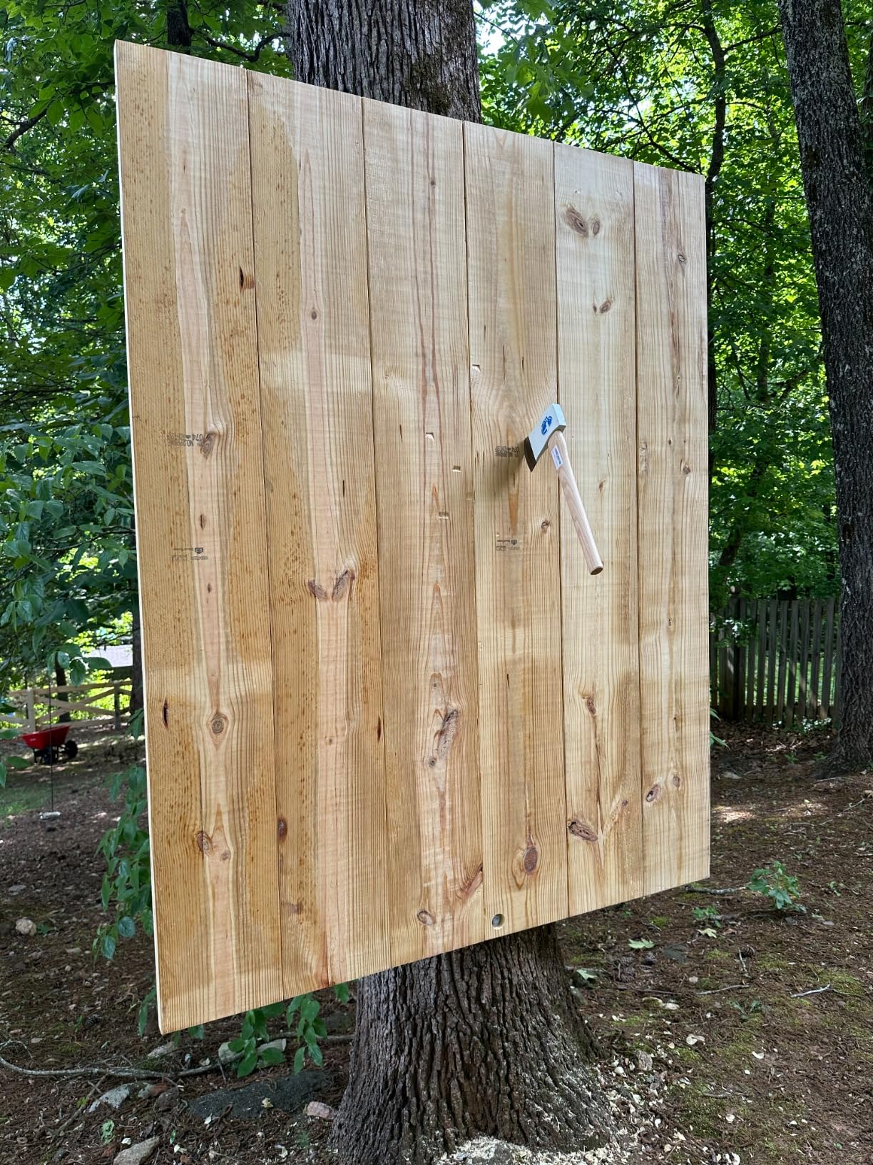 The Competition Thrower: World Axe Throwing League Premium Competition Throwing Axe with Throwing Hatchet Hickory Wooden Handle customer photo 2