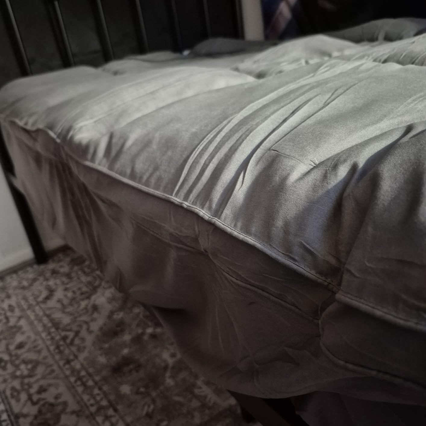 COONP Queen Mattress Topper, Extra Thick Pillowtop, Cooling and Plush Mattress Pad Cover Cotton Top Bed Topper Protector with 8-21 Inch Deep Pocket customer photo 1