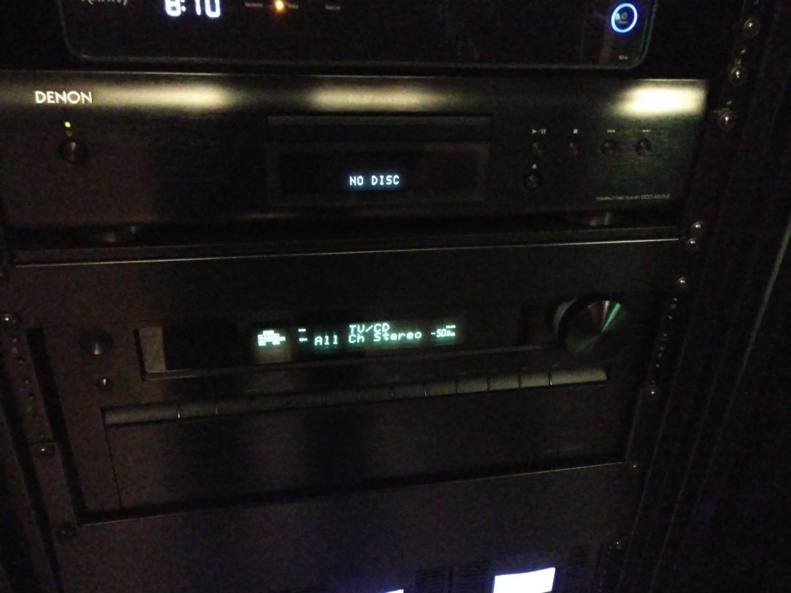 Denon DCD-600NE Compact CD Player | CD Players for Home Stereo System | Vibration-Resistant Design | 2 Channels | Pure Direct Mode | Pair with PMA-600NE for Enhanced Sound Quality | Black customer photo 1