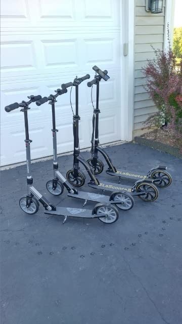 LaScoota Kick Scooter for Kids Ages 6+, Teens & Adults, Large 8