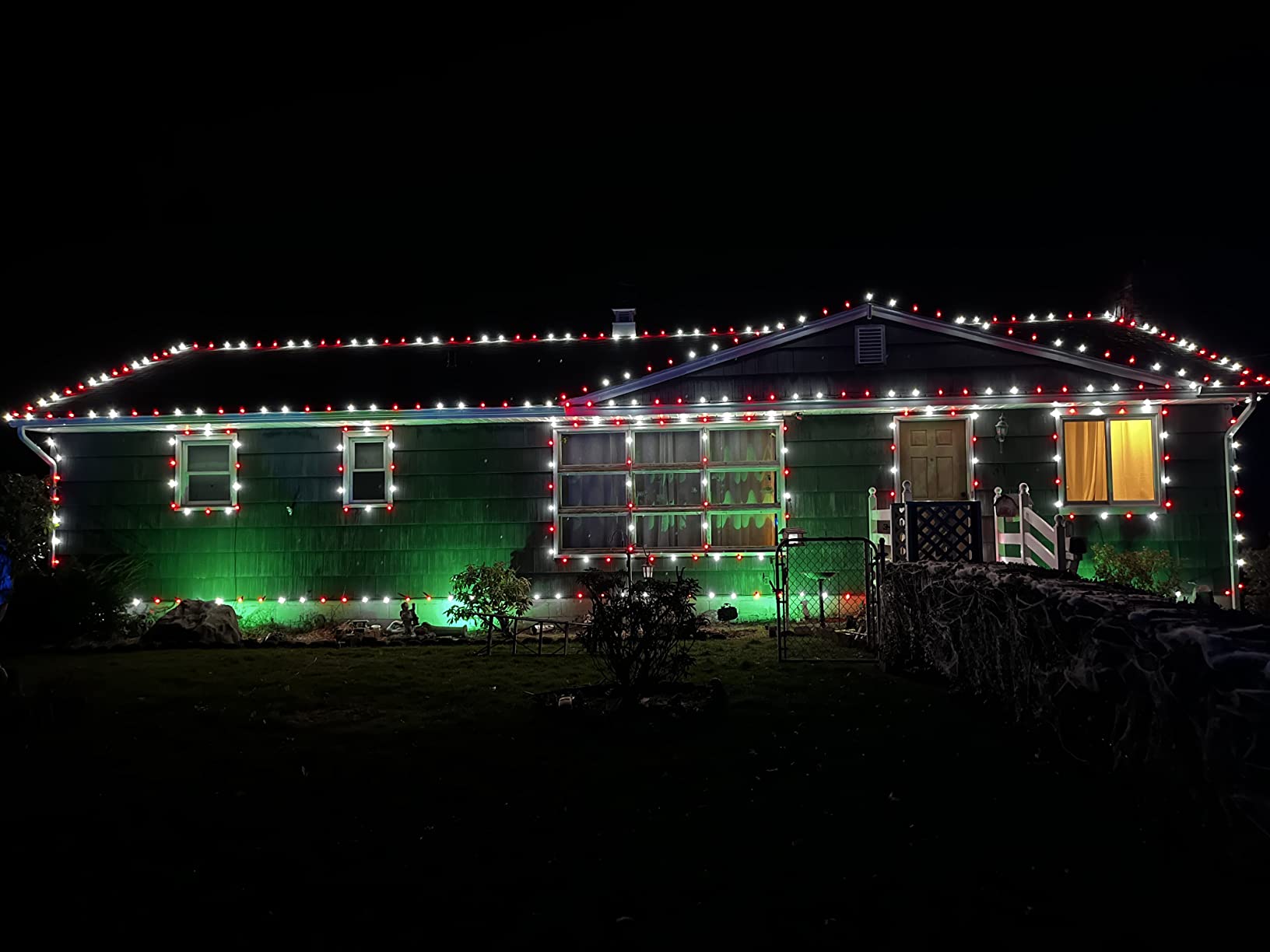 Brightown Commercial 500FT C7/E12 Christmas Light Sockets Set Spool, UL Listed Patio String Lights, 12