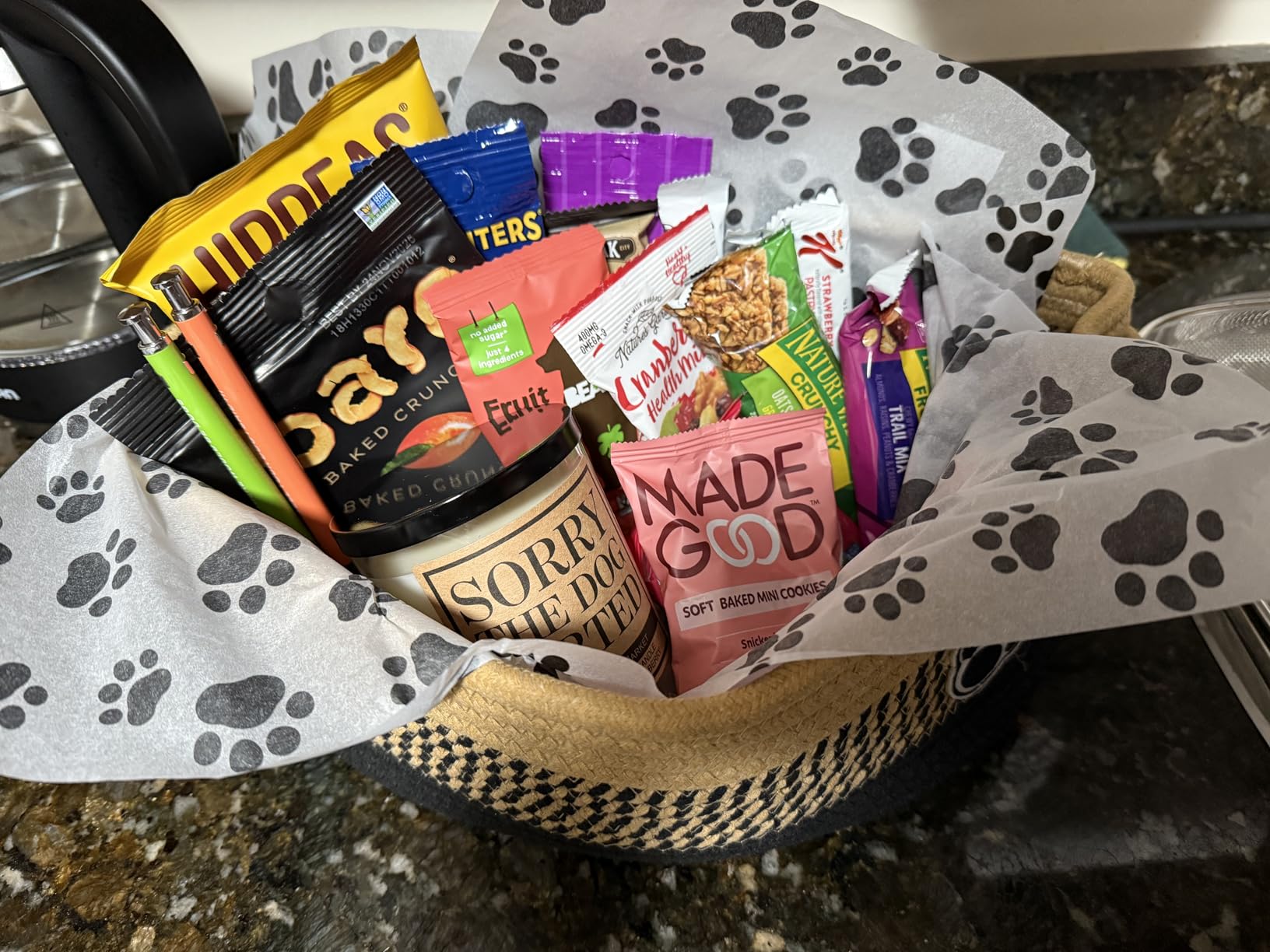 Cedar Crate Market Funny Dog Candle - Sorry The Dog Farted Soy Candle | Pet Odor Eliminator Gift | Orange Mango Goji Berry Scented| Hand-Poured USA Made, Pet Owner Gift, Housewarming, Gag customer photo 1