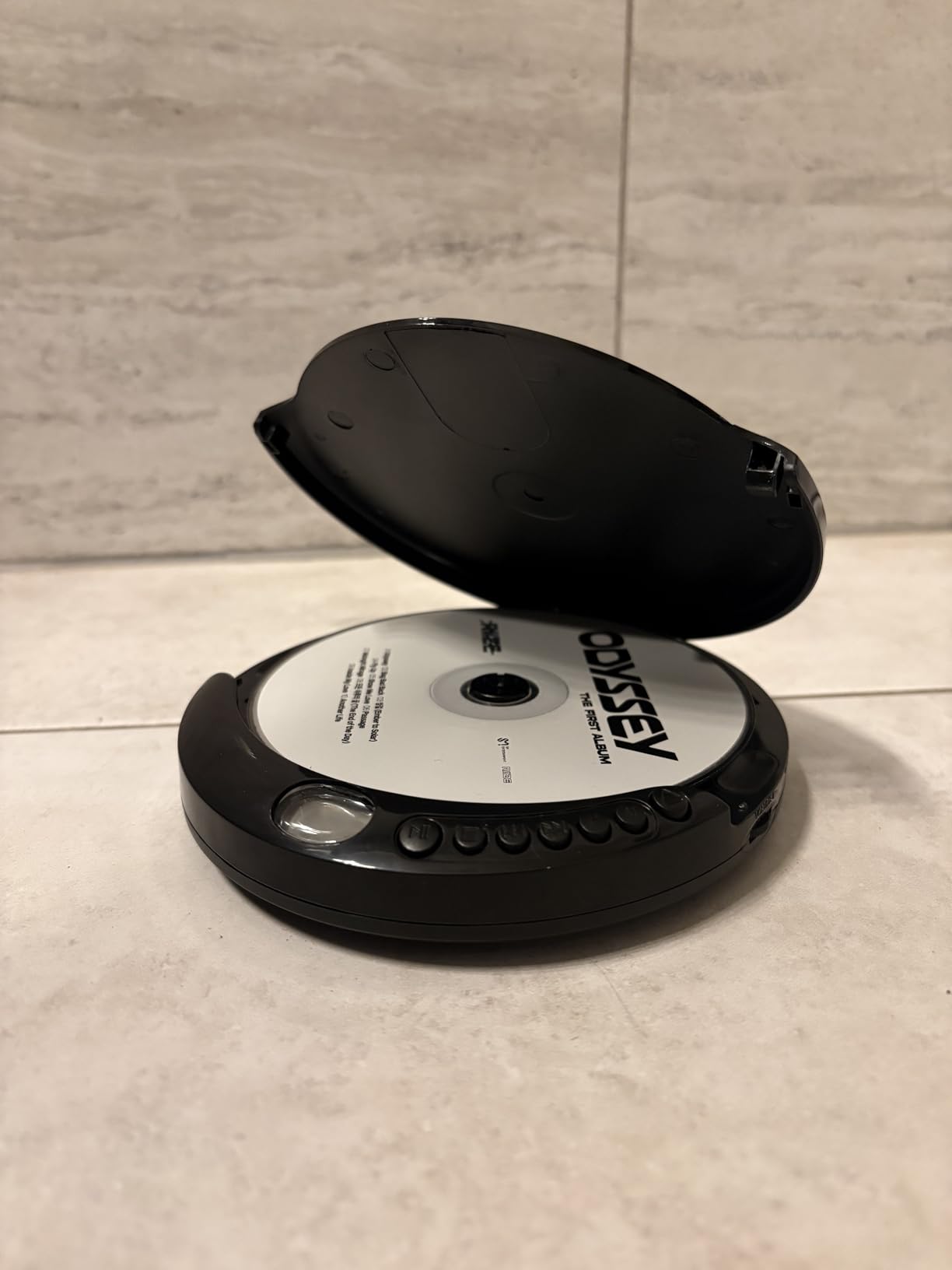 Deluxe Products CD Player Portable with 60 Second Anti Skip, Stereo Earbuds, Includes Aux in Cable and AC USB Power Cable for use at Home or in Car customer photo 1