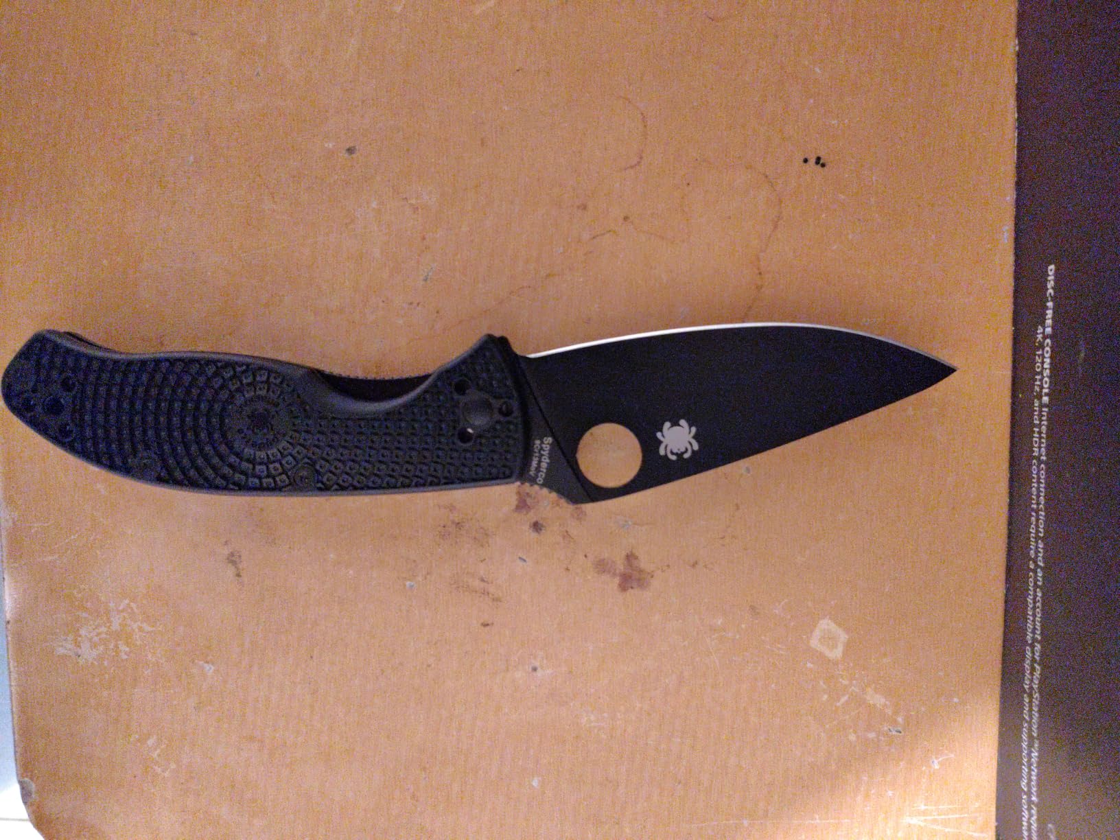 Spyderco Tenacious Lightweight Folding Pocket Knife, PlainEdge | 7.77