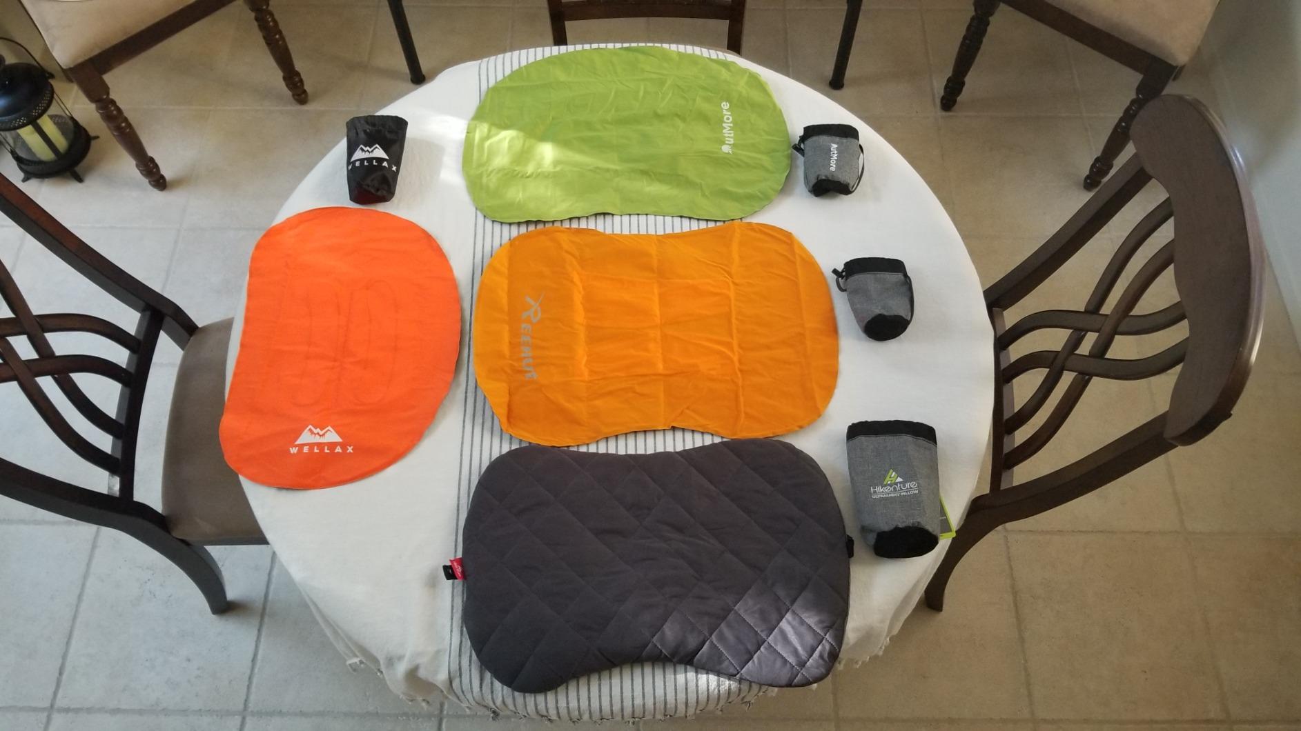 Hikenture Camping Pillow with Removable Cover - Ultralight Inflatable Pillow for Neck Lumber Support - Upgrade Backpacking Pillow - Washable Travel Air Pillows for Camping, Hiking, Backpacking customer photo 2