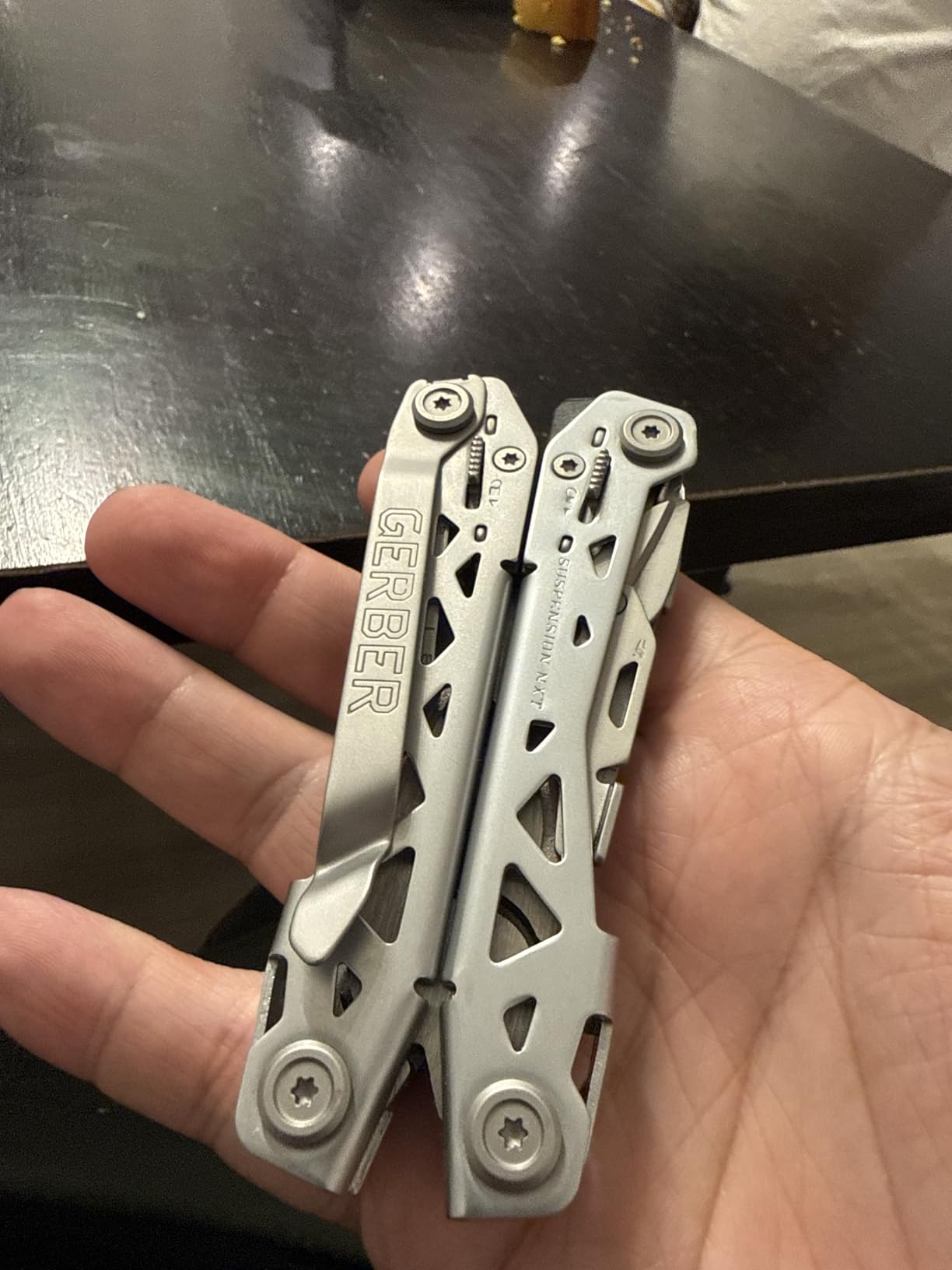 Gerber Suspension NXT 15-in-1 EDC Multitool, Pliers w/ Pocket Knife, Black - Needle nose pliers, wire stripper, 15 tools, camping/survival gear, EDC pocket clip, lightweight customer photo 2