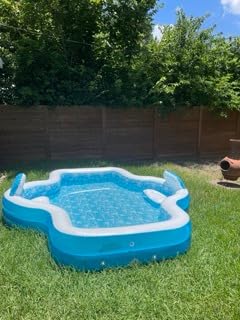 Members Mark Elegant Family Pool 10 Feet Long 2 Inflatable Seats with Backrests, New Version customer photo 2
